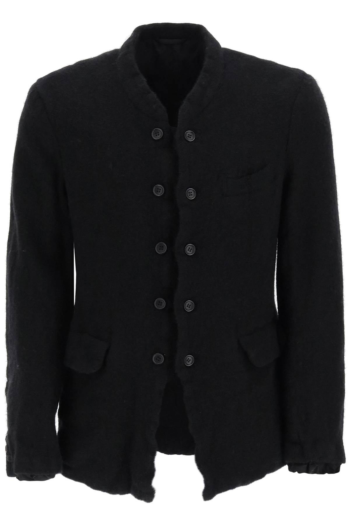 Comme Des Garçons Homme Plus Deconstructed Boiled Wool Jacket