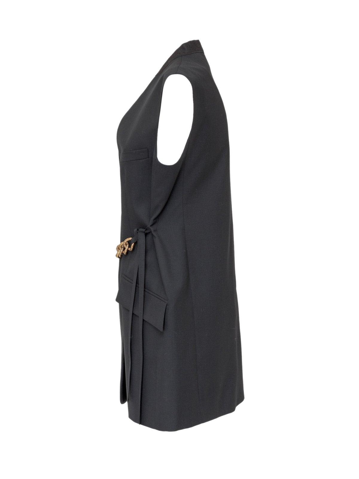 【送料&関税込】Givenchy Chain Embellished Sleeveless Jacket Givenchy Chain Embellished Sleeveless Jacket | italist