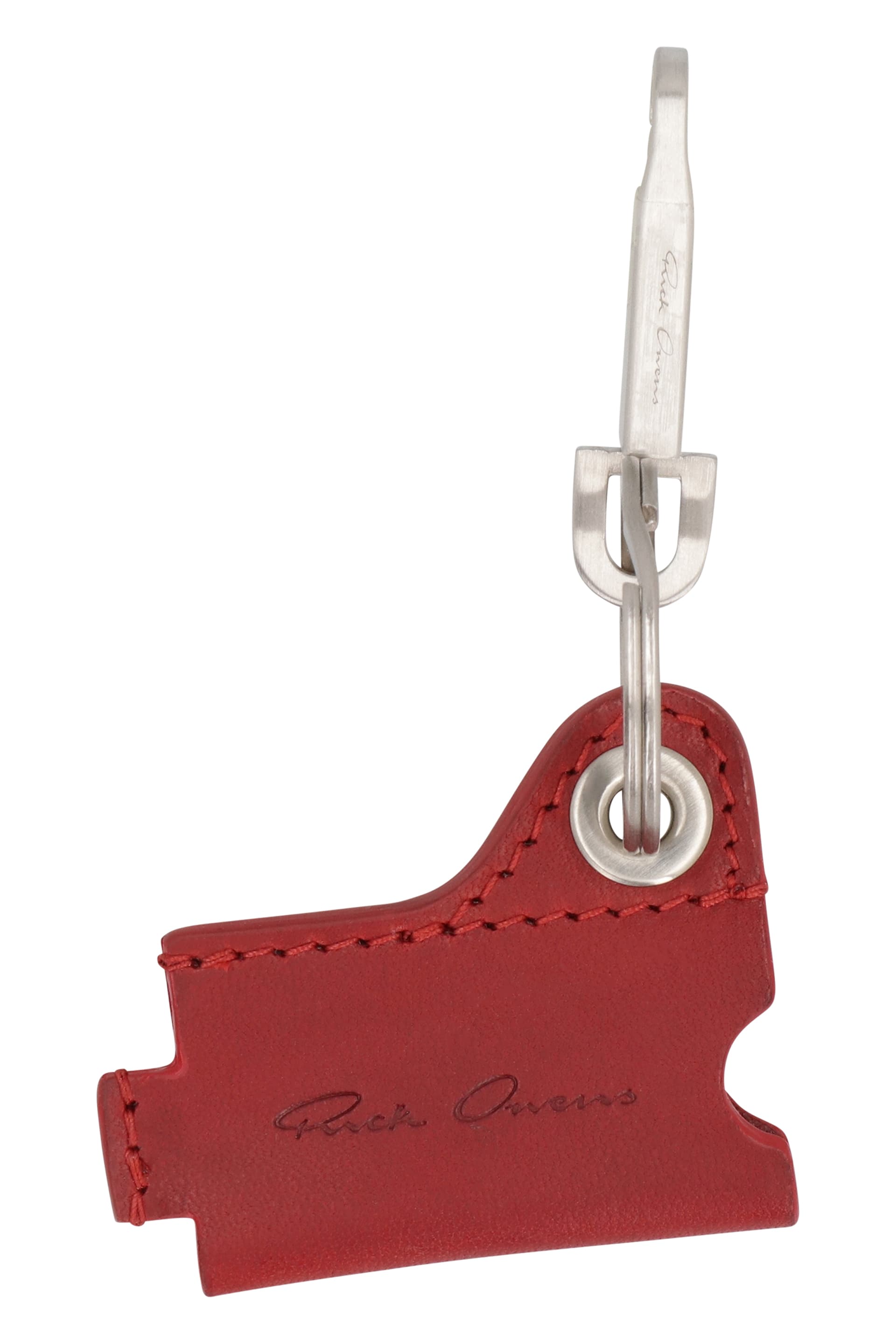 【関税＆送料込み】Rick Owens Lighter Case Keychain Rick Owens Black Leather Tiny Lighter Case Keychain Rick Owens