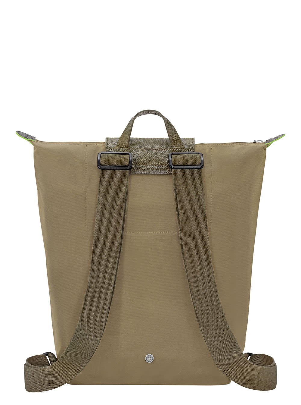 バックパック・リュック Longchamp FW25 Le Pliage Green - Sac a dos M (10284 919P98) Le Pliage Green M Backpack Graphite - Canvas | Longchamp US