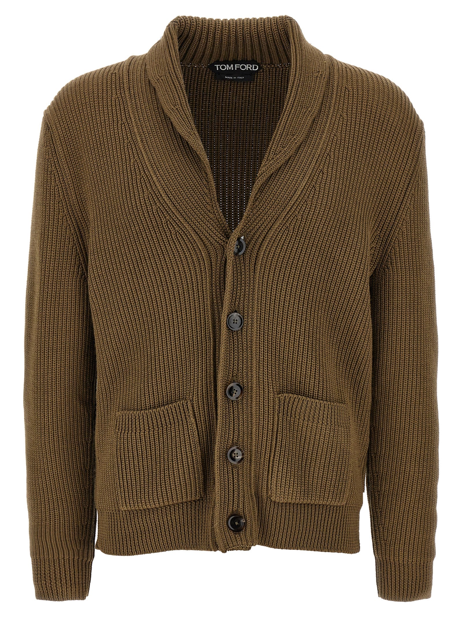【送料&関税込】Tom Ford Wool Silk Cardigan WOOL SILK SHAWL COLLAR CARDIGAN | Tom Ford Fashion