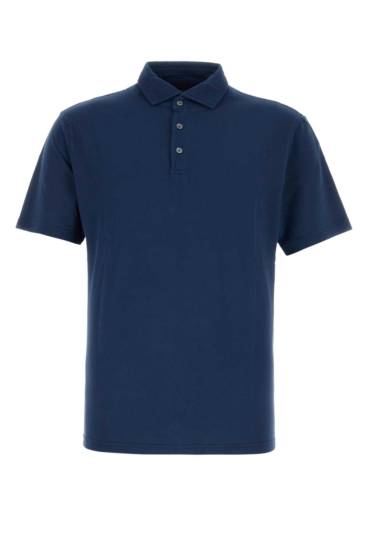 Tシャツ・カットソー Fedeli SS25 Navy blue piquet polo shirt (8UEF0130 85) Fedeli Navy Blue Piquet Polo Shirt | italist