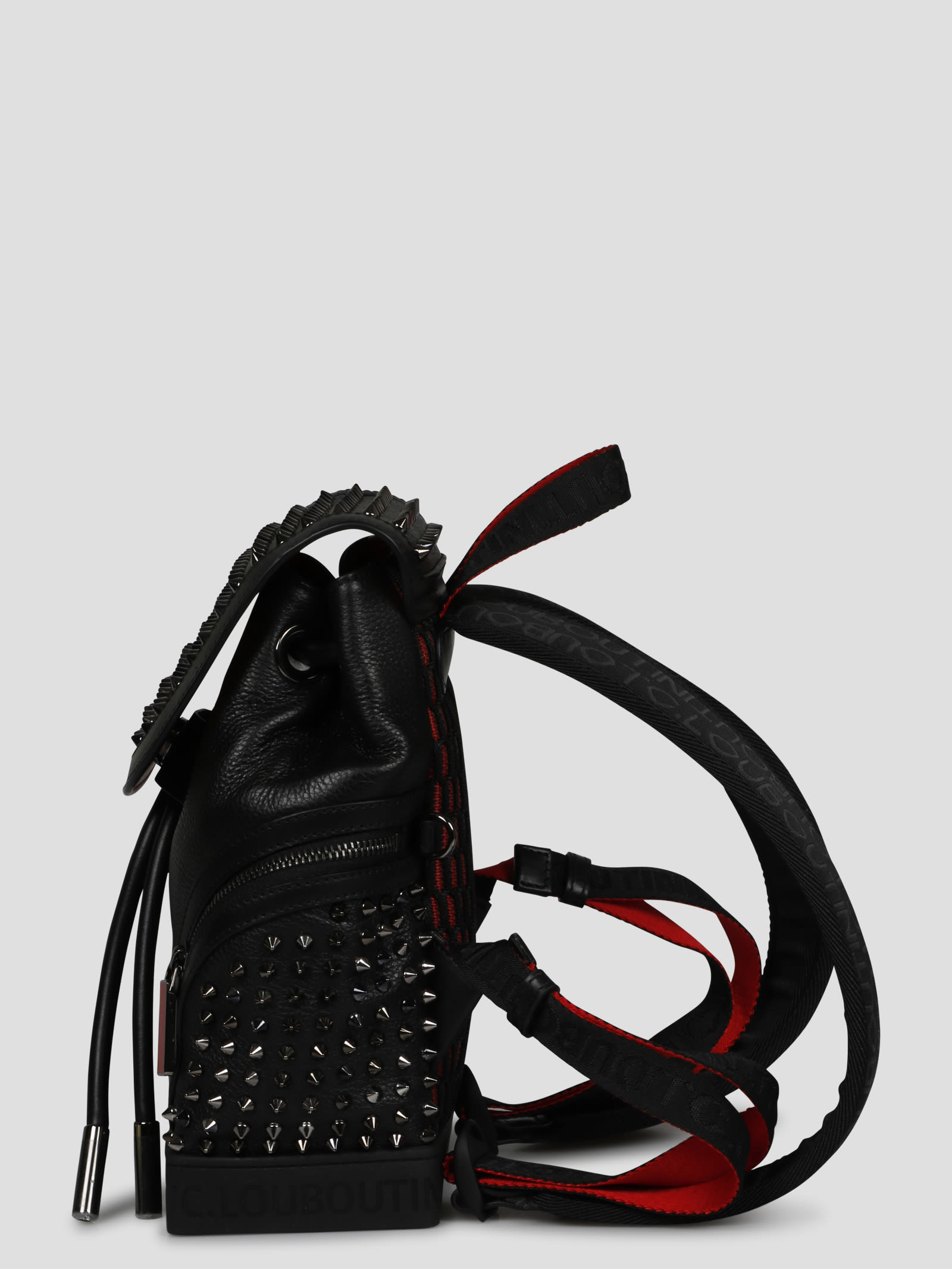 NEW WITH CL STORE RECEIPT CHRISTIAN LOUBOUTIN PYTHON EXPLORAFUNK BACKPACK  BAG