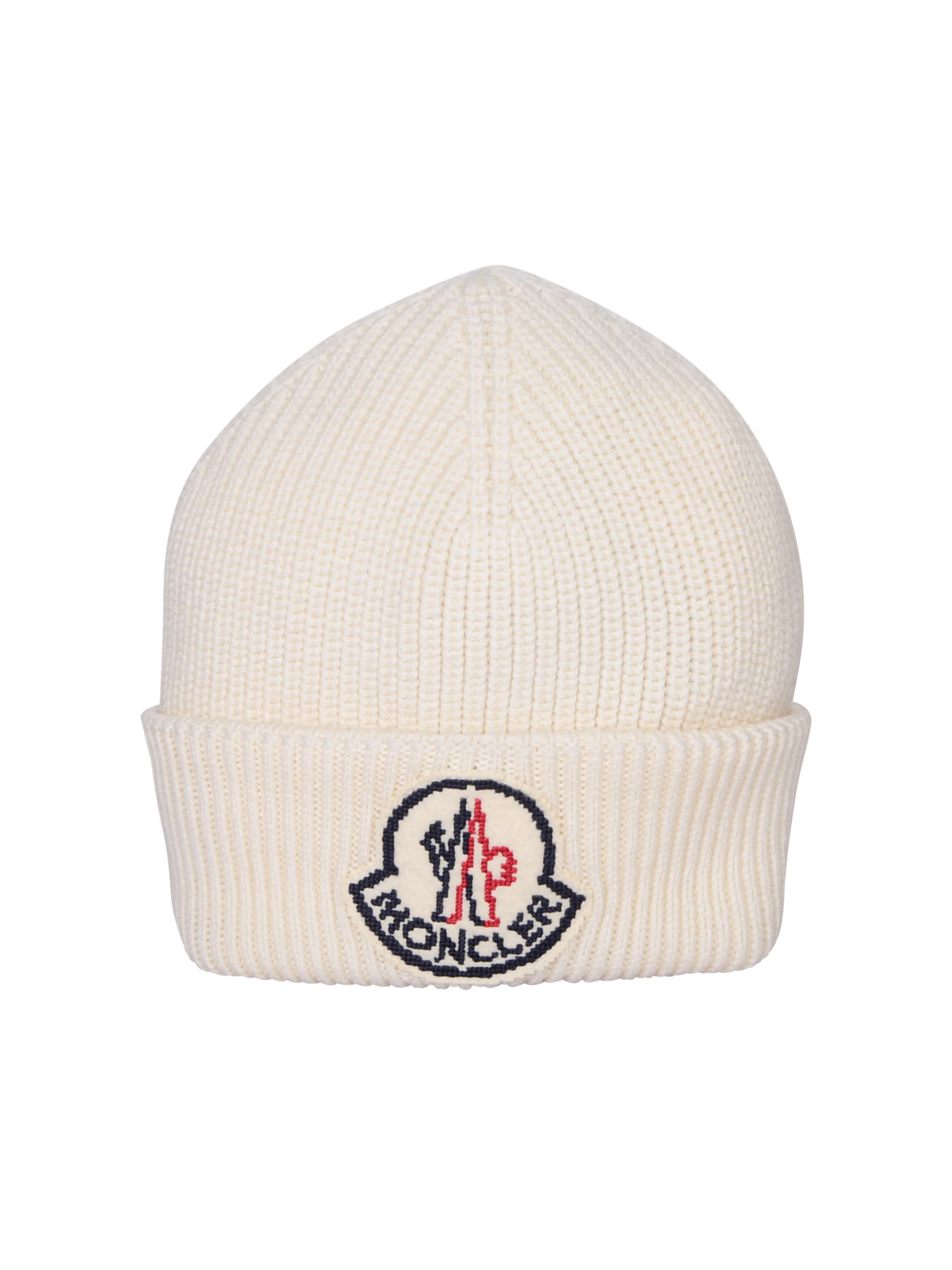 【MONCLER】送料/関税込 logo embroidered beanie e359f03f25de8bdd0b61e2c8dbc147