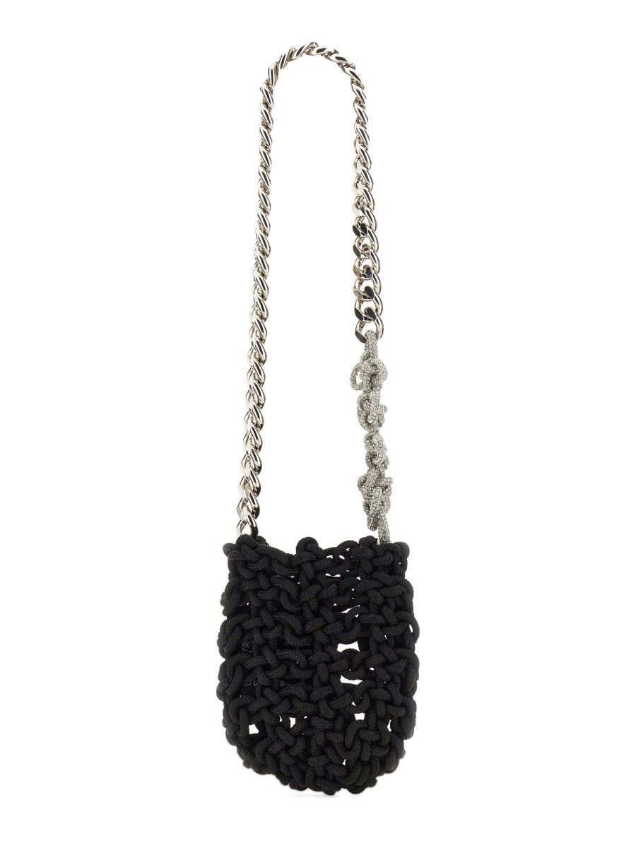 【関税込み】Kara ブラック Knot Tech バッグ Black Knot Tech Bag by KARA on Sale