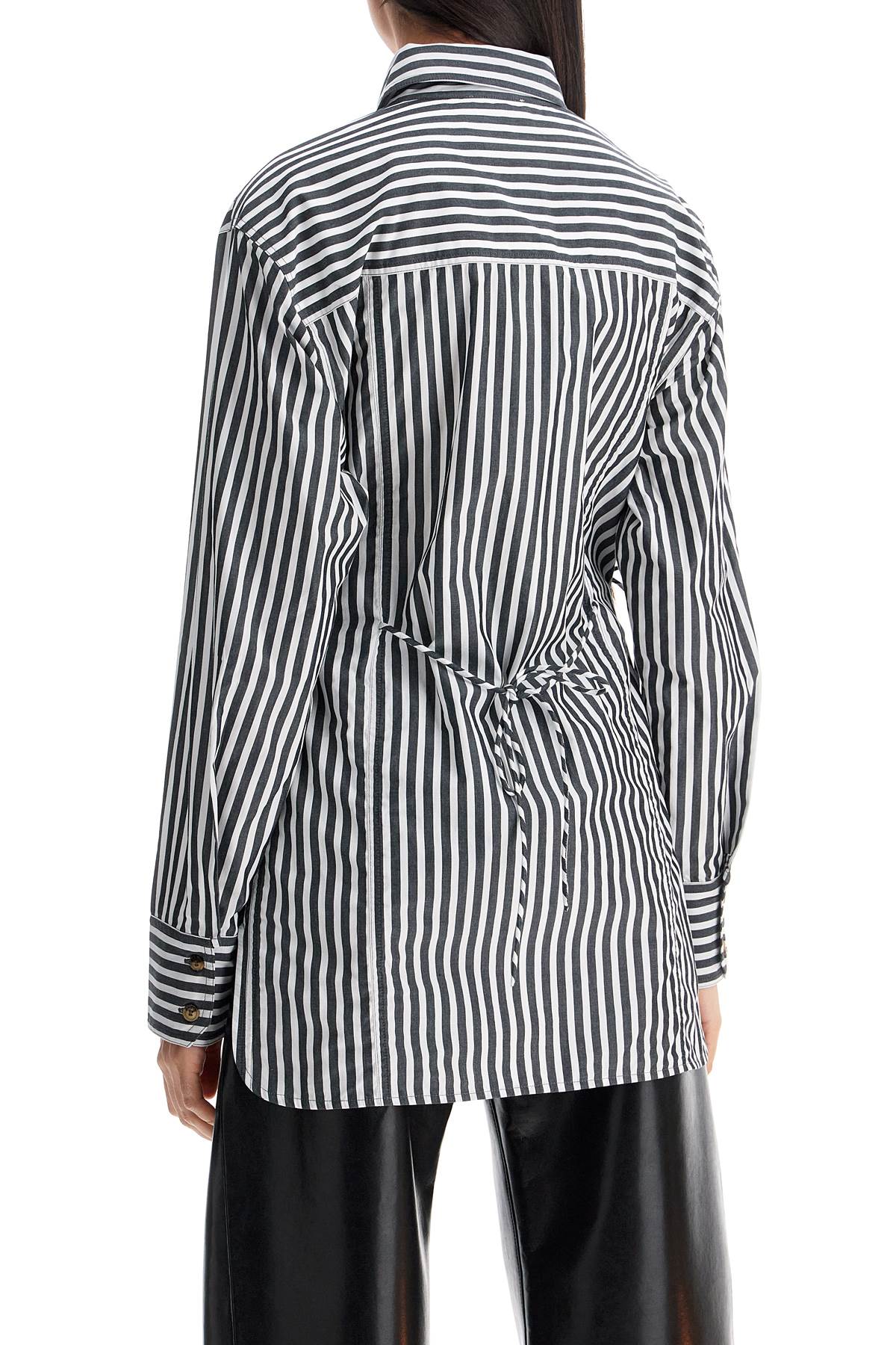 Ganni Lace-up Shirt | italist