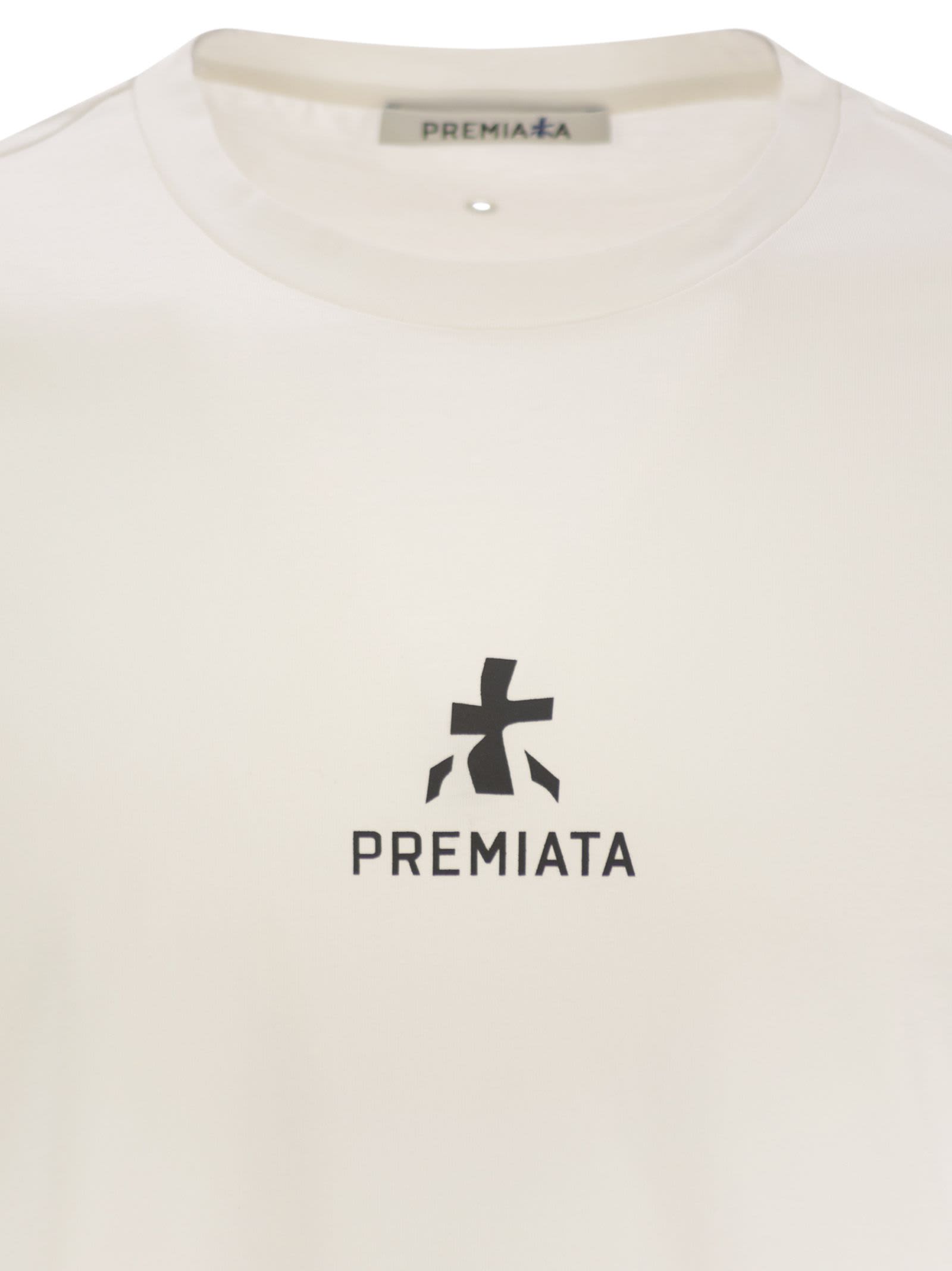 Tシャツ・カットソー PREMIATA SS25 Cotton jersey T-shirt (PA1019 WHITE) Premiata Cotton Jersey T Shirt In White | ModeSens