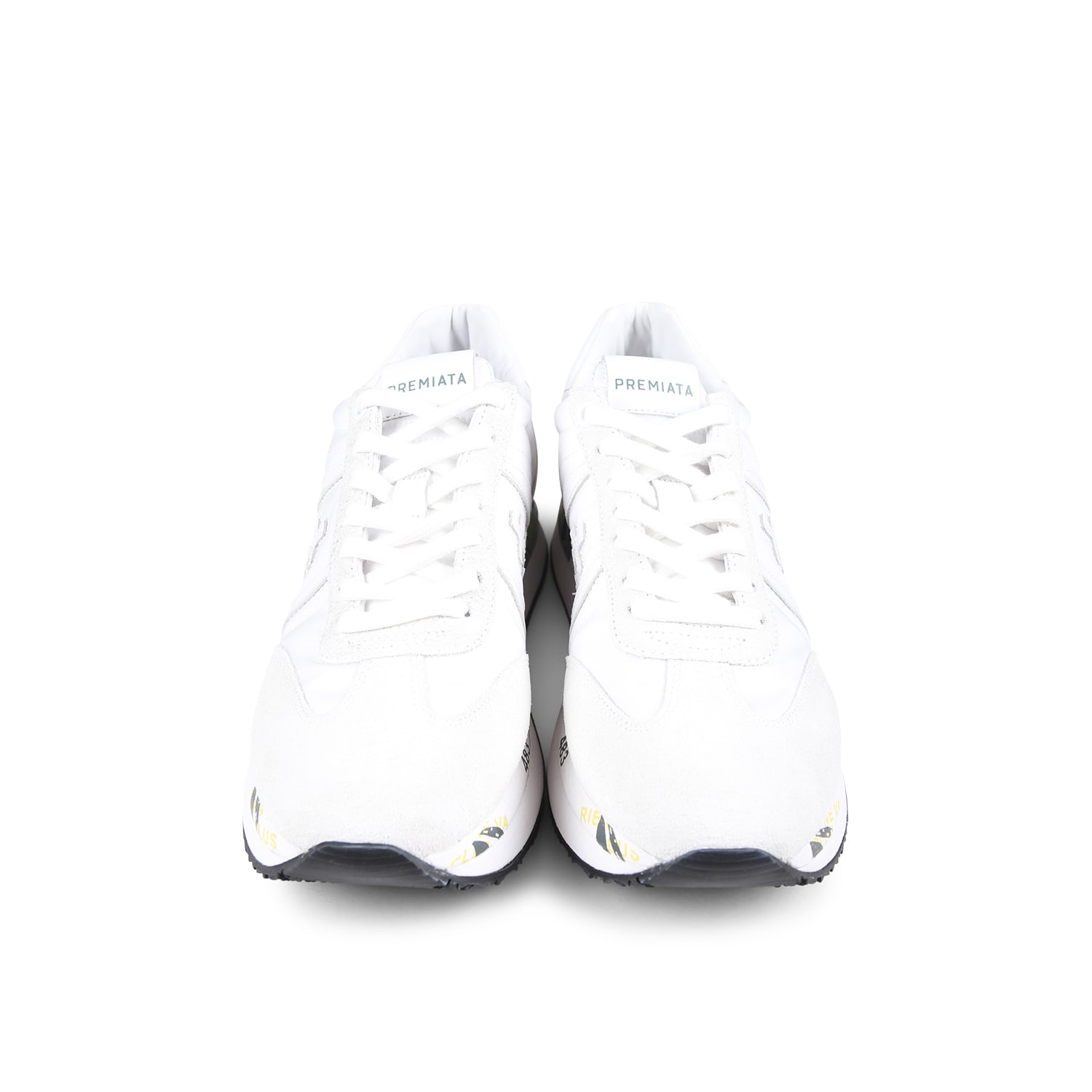 Premiata White Sneakers For Woman With Logo | italist