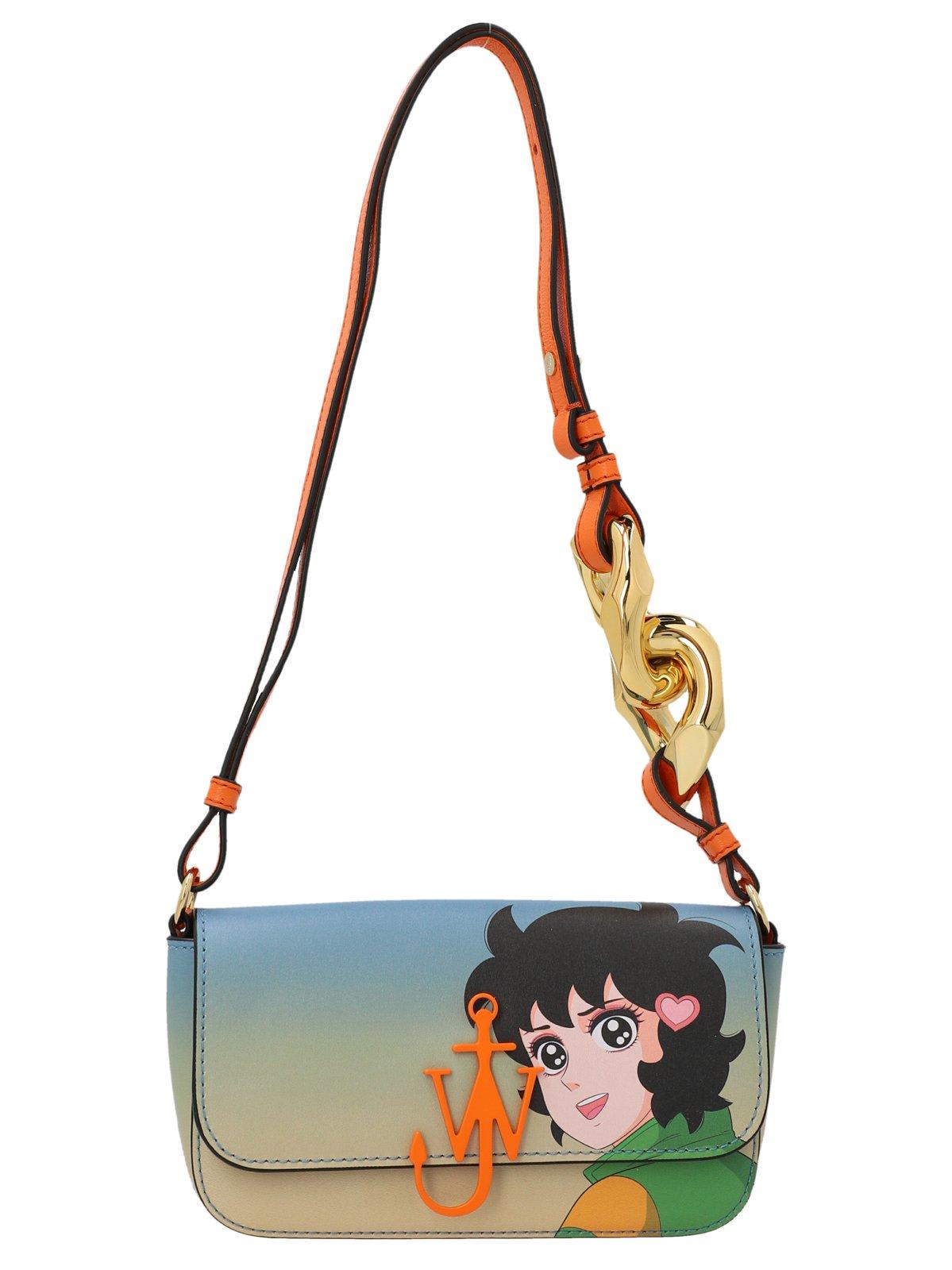 J.W. Anderson X Run Hany Logo Plaque Shoulder Bag | italist