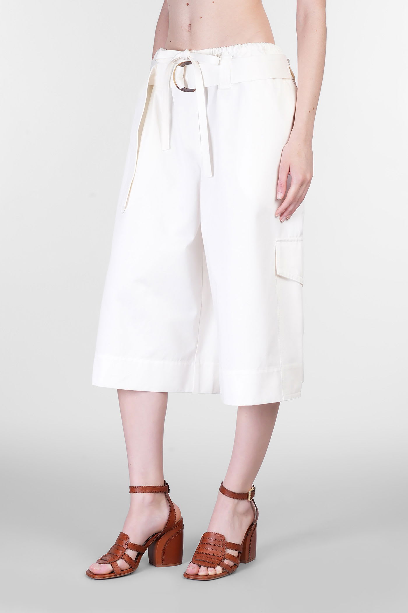 ショートパンツ ZIMMERMANN Women Shorts  Burmudas 3063AS251IVO WHITE Buy Zimmermann Illuminate Bermuda shorts (3063AS251