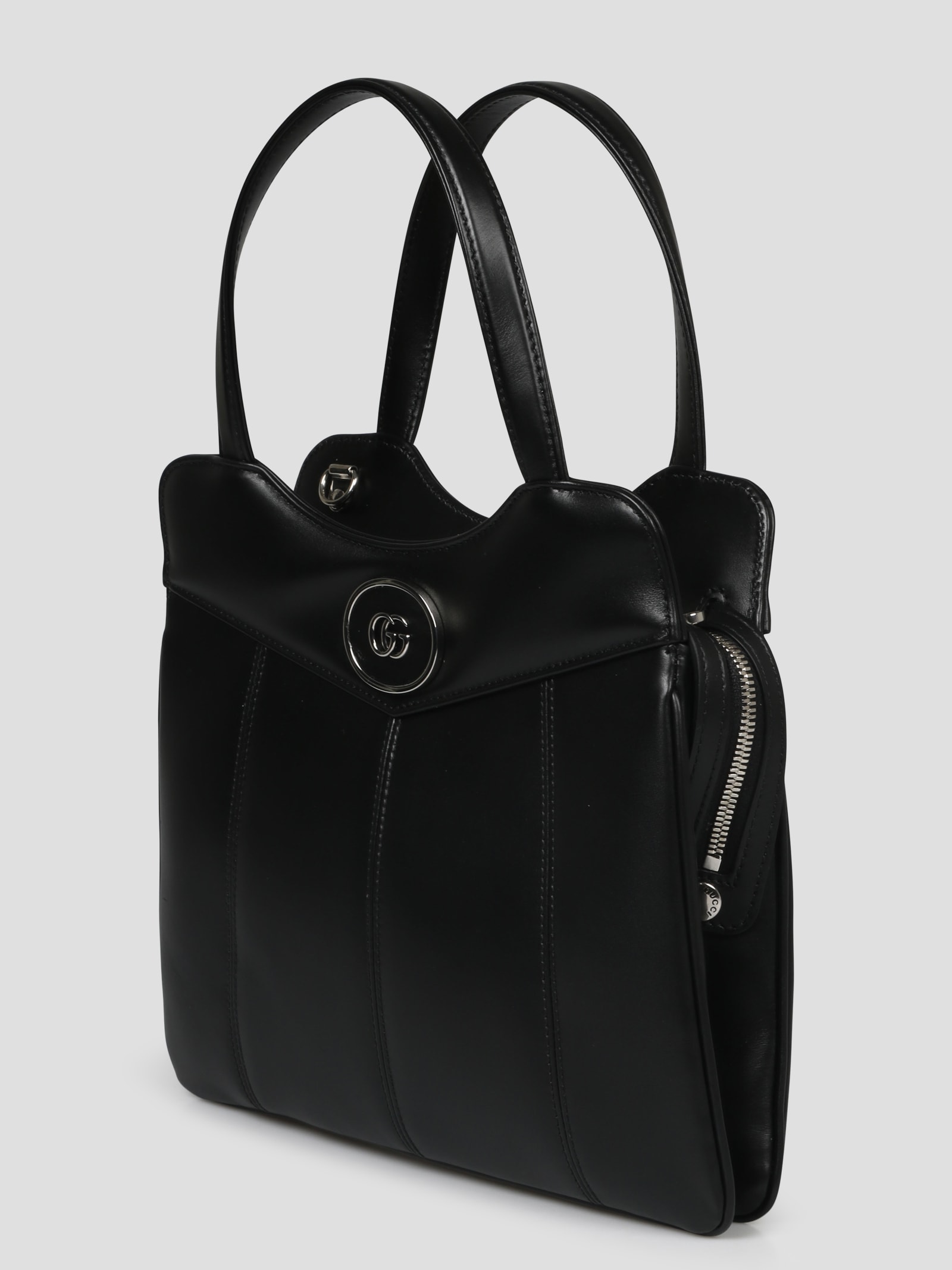 トートバッグ GUCCI FW23 Petite GG small handbag (745918AABSG 1000) Petite GG small tote bag in light green leather | GUCCI® SG