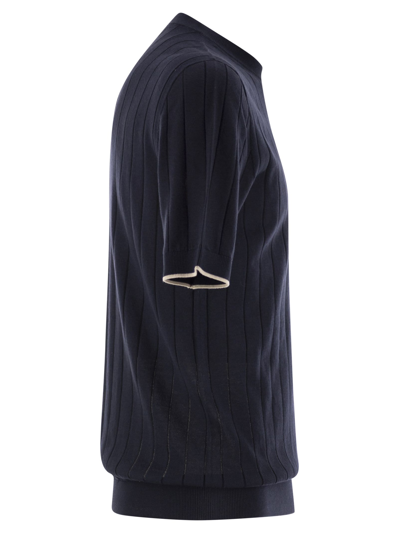Peserico T-shirt In Pure Cotton Yarn | italist