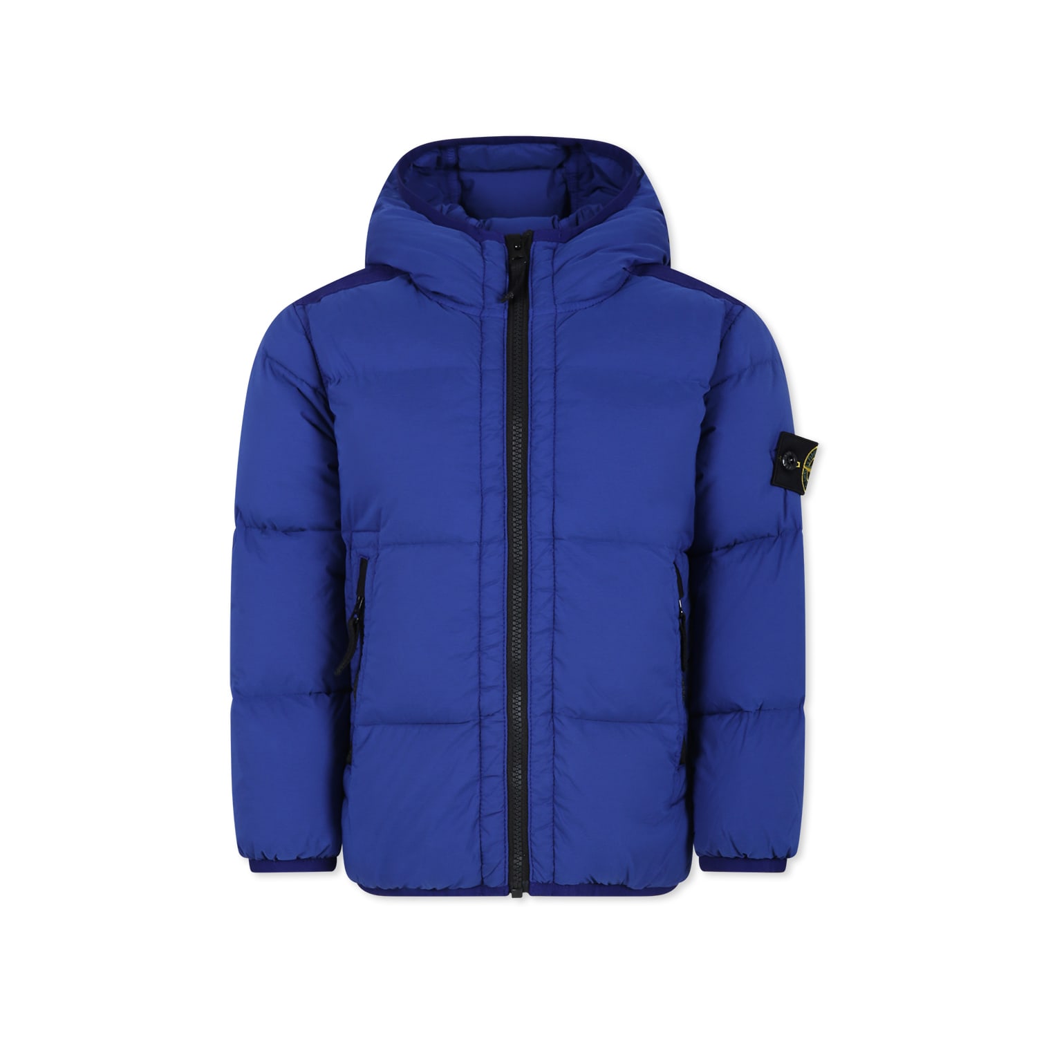 ストーンアイランドジュニア　コンパスパッチ　パデッドジャケット　12Y Stone Island Junior コンパスモチーフ パデッドジャケット
