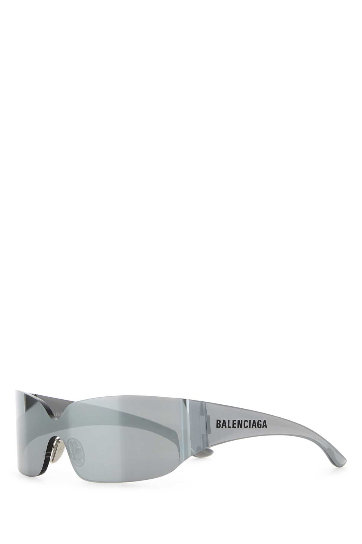 【関税&送料込】Balenciaga Grey Nylon Mono Square Sunglasses Balenciaga Grey Nylon Mono Square Sunglasses | italist