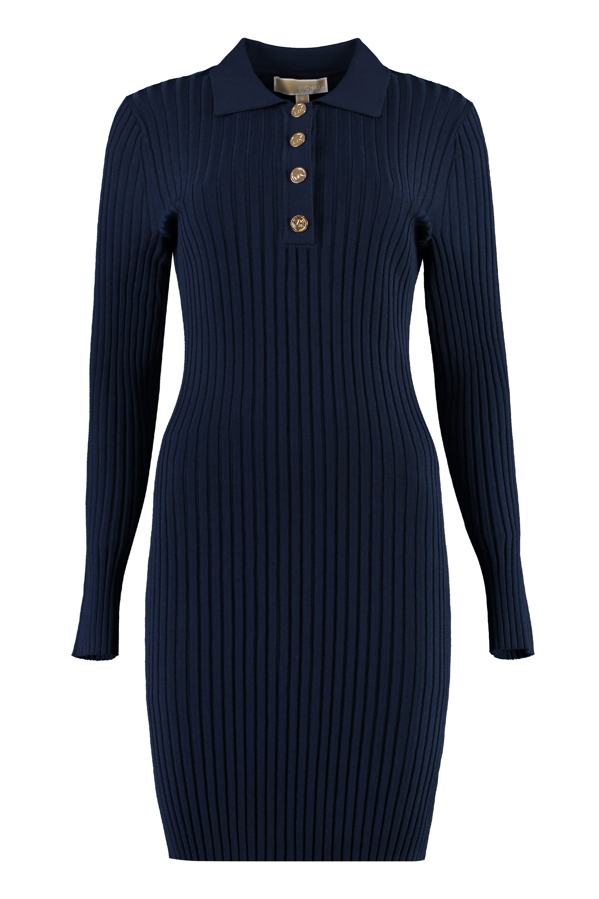 long-sleeved polo dress