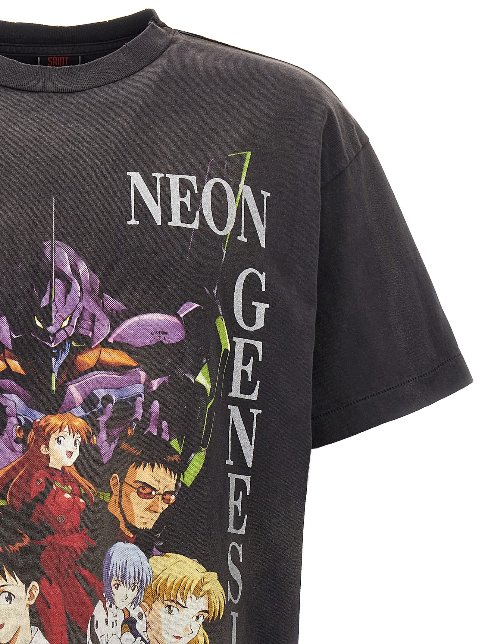 SAINT Mxxxxxx T-shirt Saint Michael X Neon Genesis Evangelion