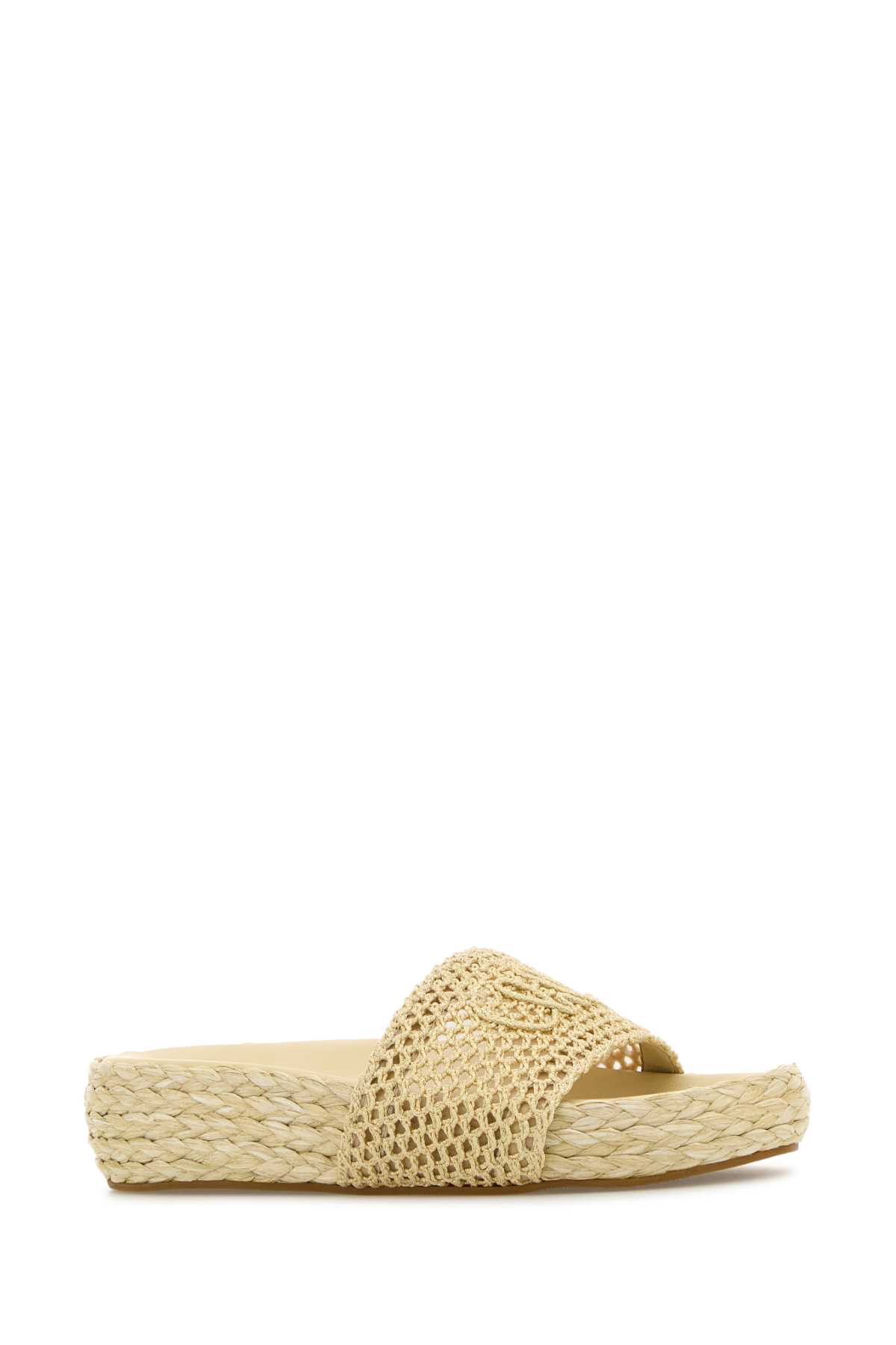サンダル・ミュール Chloe SS25 Cream Isla slippers (CHC25U10NRG 243) Chloé Cream Isla Slippers | italist