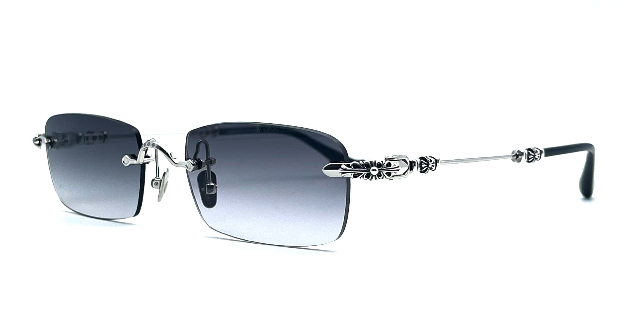 Chrome Hearts Pills Iii - Shiny Silver Sunglasses | italist