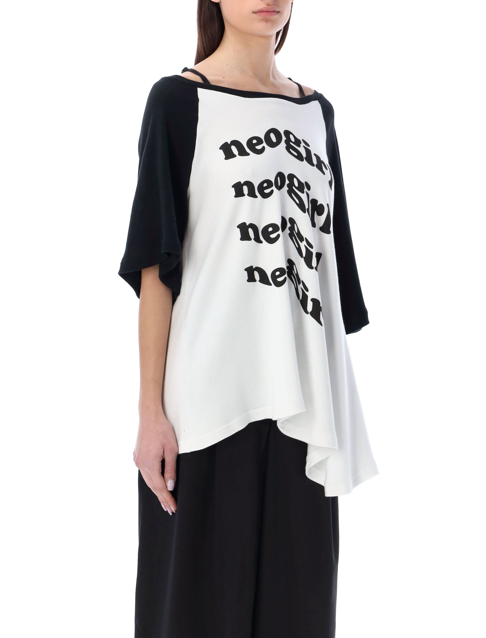 undercover neogirl アシンメトリー ラグランTシャツ undercover neogirl アシンメトリー ラグランTシャツ - メルカリ