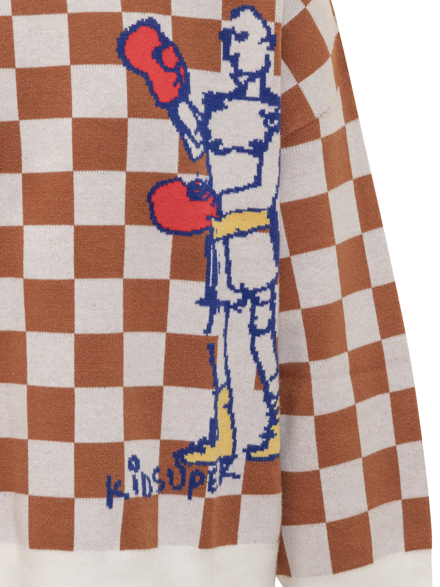 KidSuper Checkered Sweater