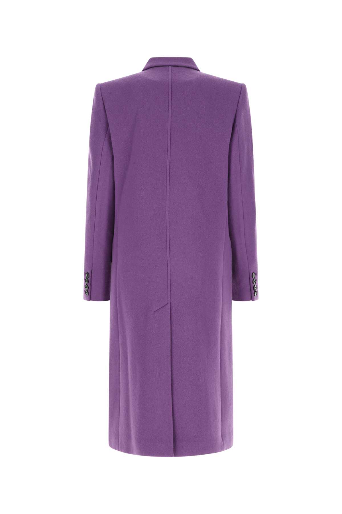 コート ISABEL MARANT Purple Wool Blend Enarryli Coat Isabel Marant Purple Wool Blend Enarryli Coat | italist
