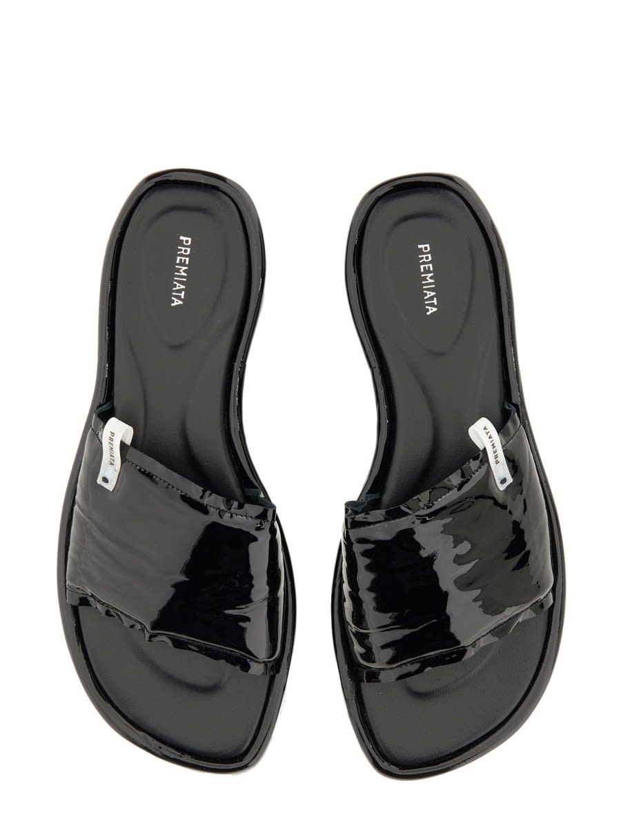 サンダル・ミュール PREMIATA SS24 SLIDE SANDAL (M6650_NERO) Premiata Slide Sandal | italist