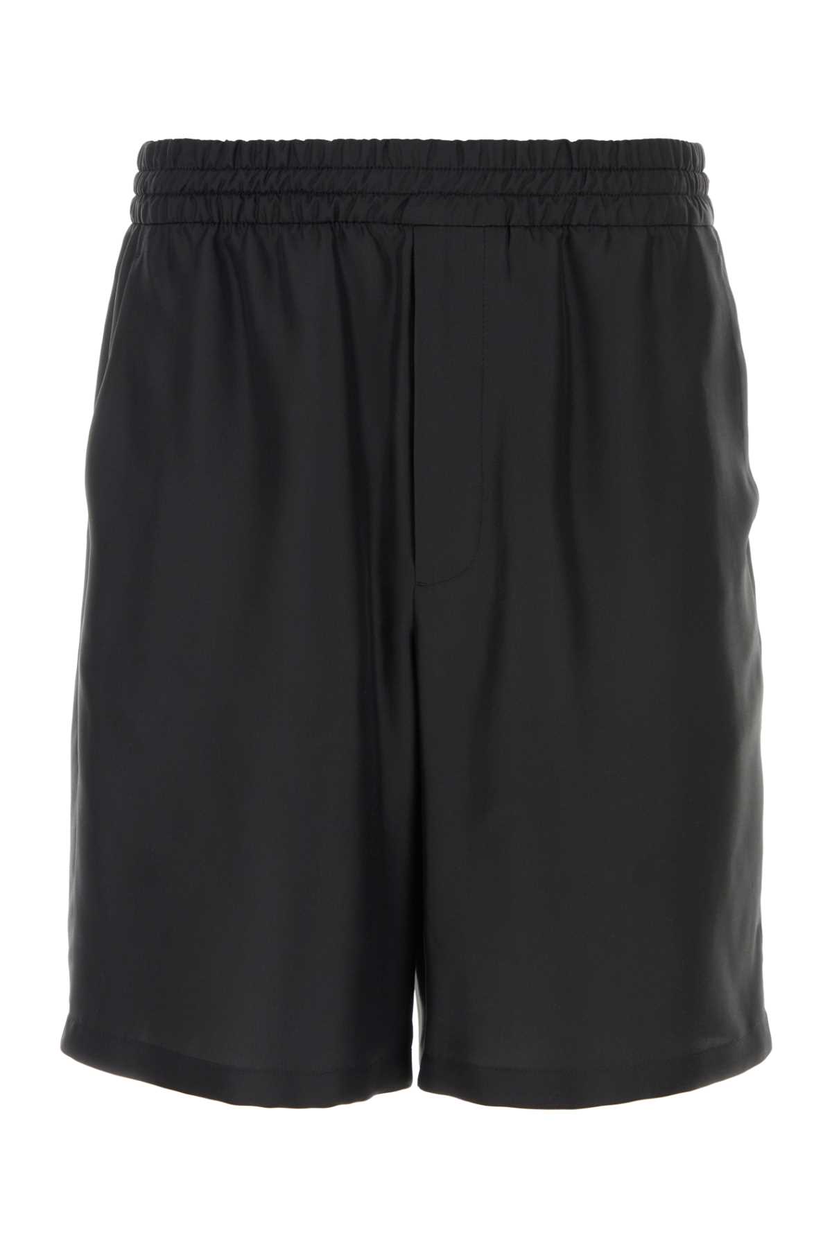 ハーフ・ショートパンツ Prada Black Twill Bermuda Shorts メール便無料】 PRADA｜SHORTS (SPH393 1WQ8 F0002) (PRADA