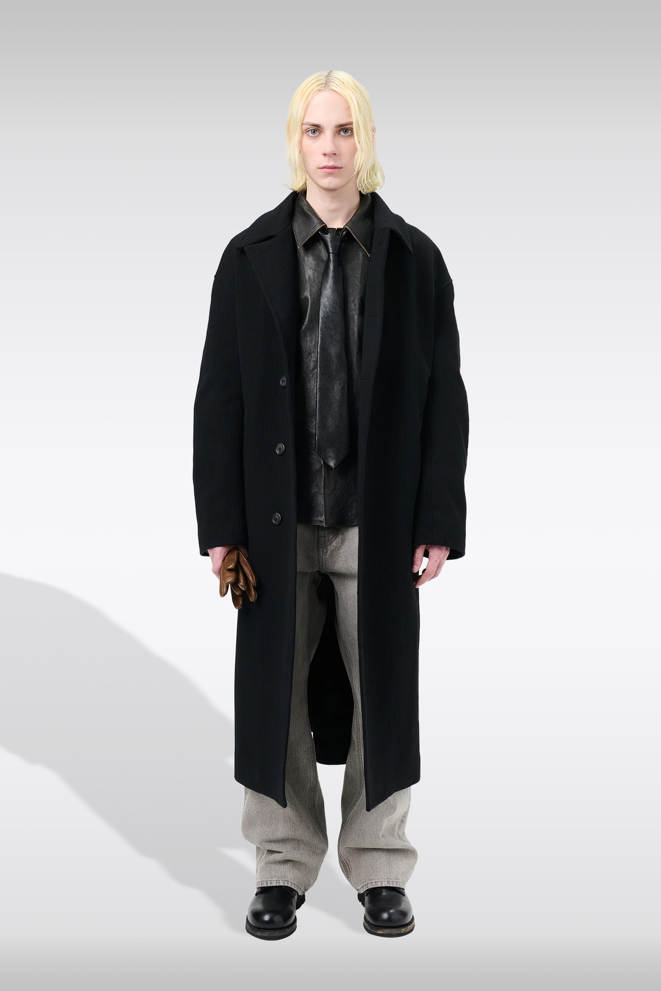 Our Legacy アワーレガシー Collapse Car Coat 50 Our Legacy - Collapse Carcoat Blue Depth Peached Nylon