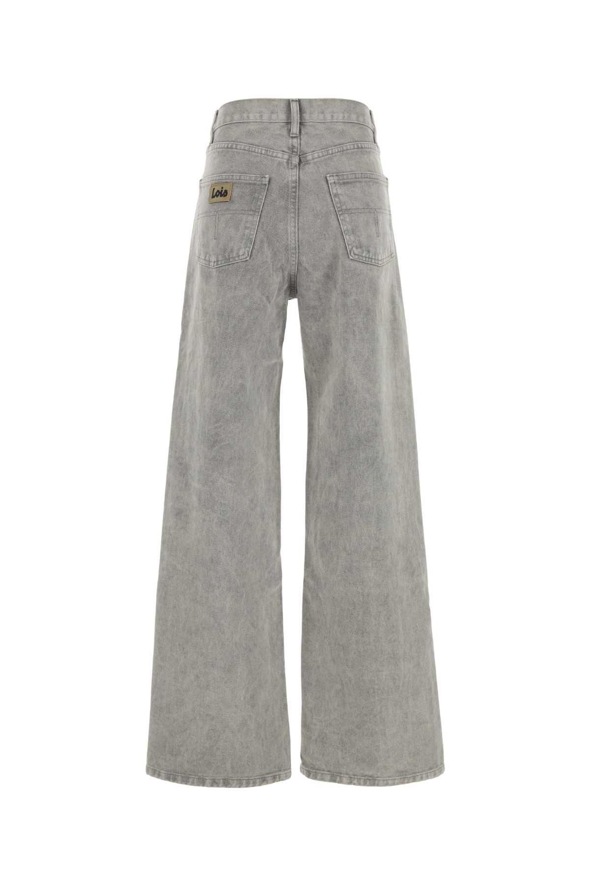 Lois Grey Denim Wide-leg Jeans | italist Lois Grey Denim Wide-leg Jeans | italist