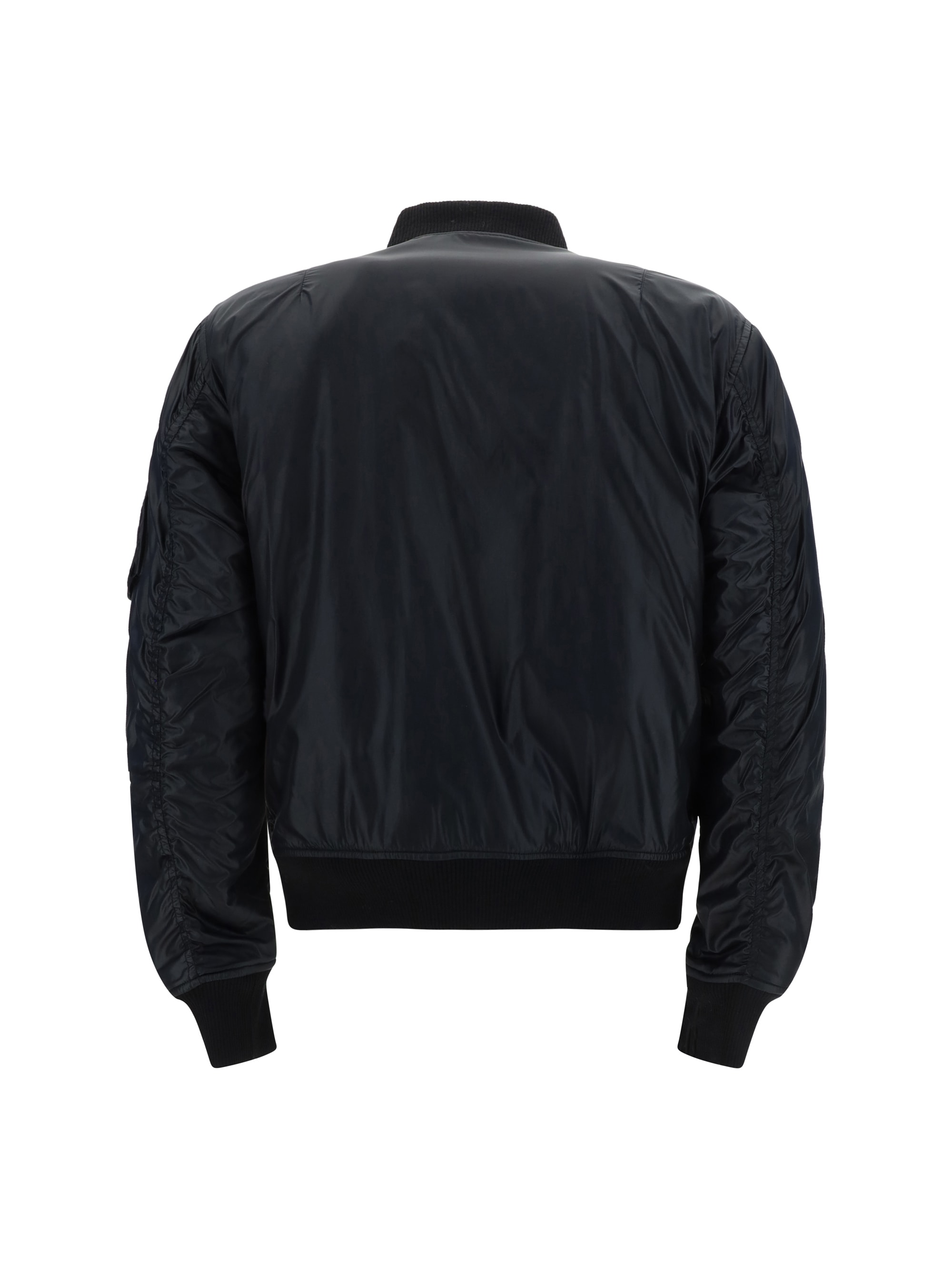 レザージャケット・コート Saint Laurent LEATHER BOMBER JACKET (483183 YC2JA 1000) Saint Laurent Leather bomber jacket Saint Laurent
