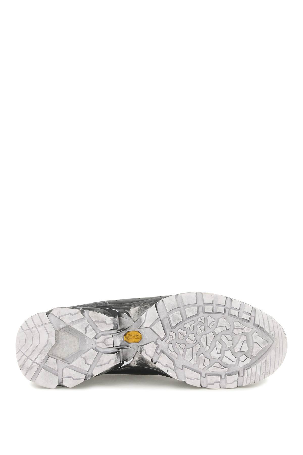 MM6 Maison Margiela Used-effect Leather Sneakers | italist, ALWAYS