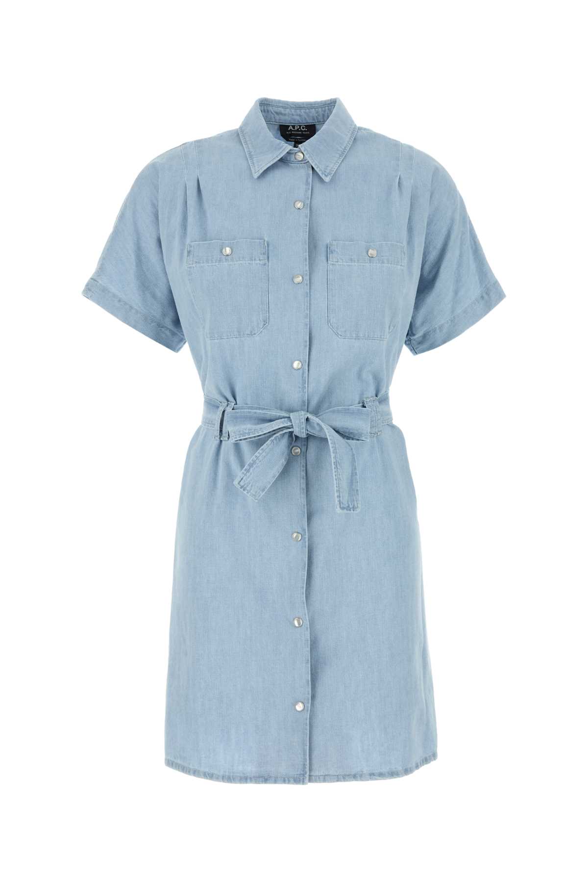 A.P.C. Denim Suzanne Shirt Dress | italist