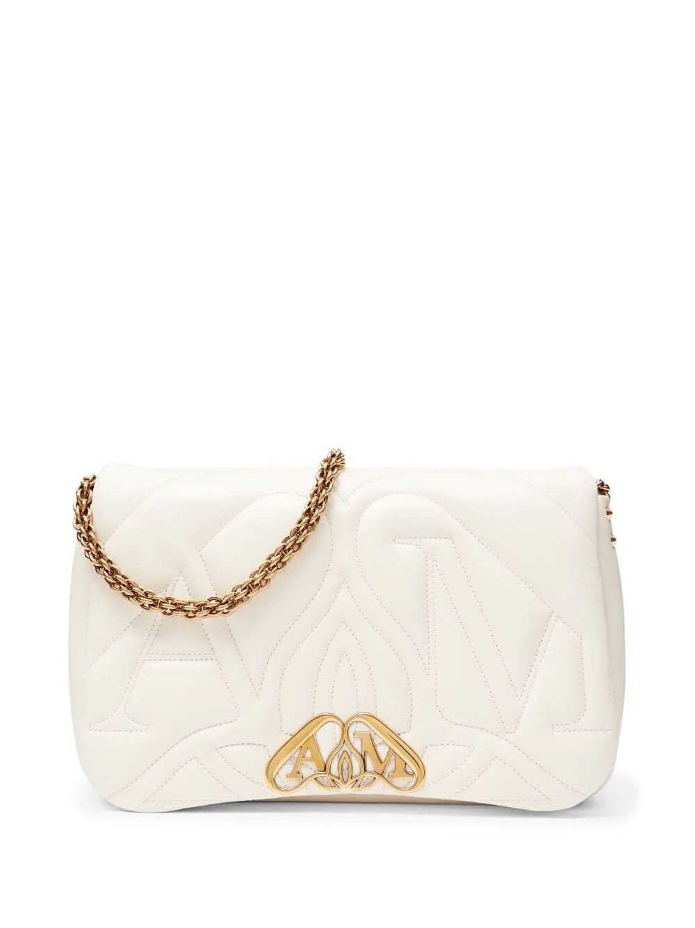 【送料&関税込】Alexander McQueen Quilted Flap Shoulder Bag Alexander McQueen Quilted Flap Shoulder Bag | italist