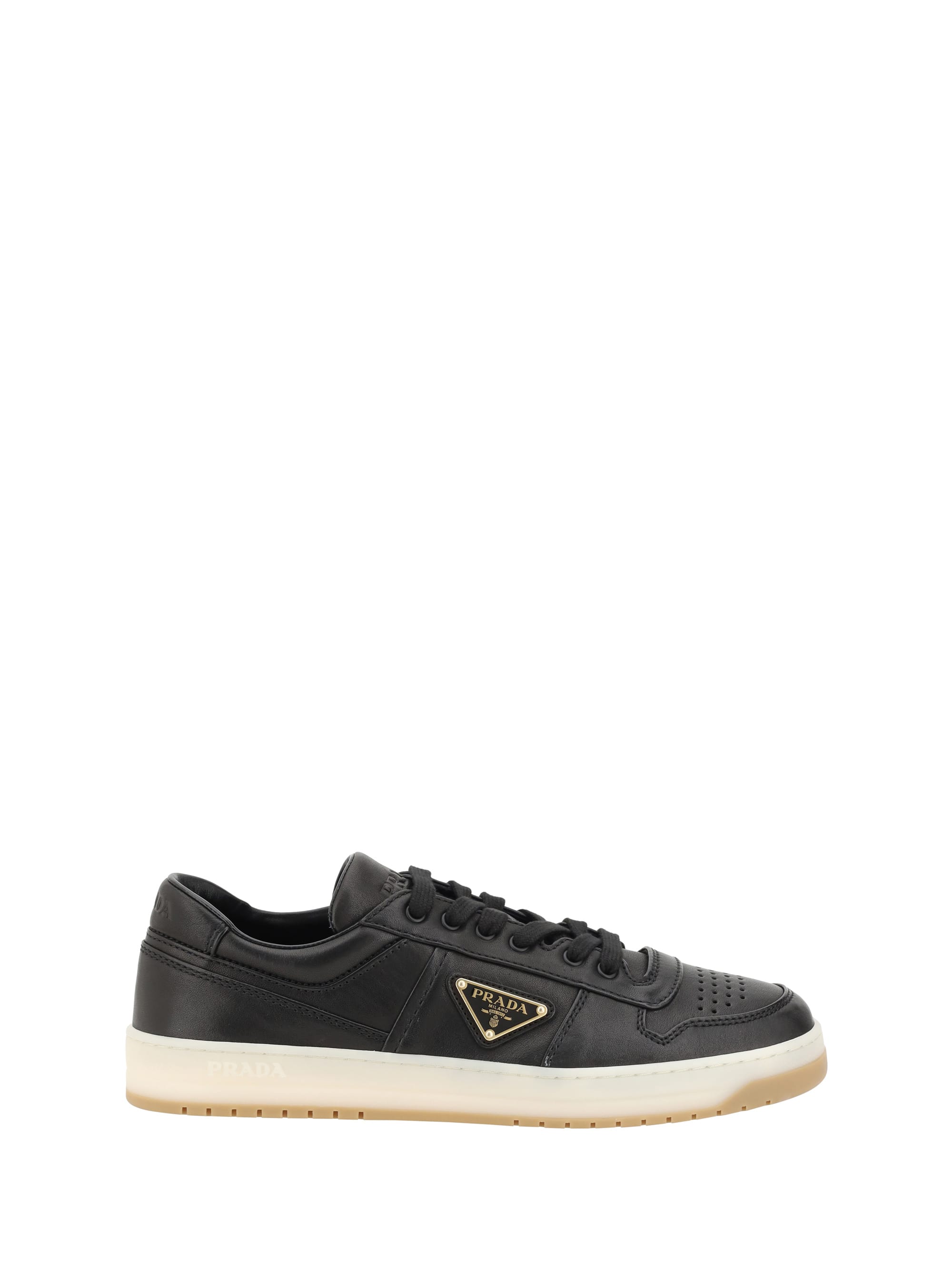 スニーカー PRADA Prada Calf Leather Sneakers (2EE394FG000 Y5T F0964) Prada Shoes Vintage Men's Sneakers Silver Gray Low Top Prada