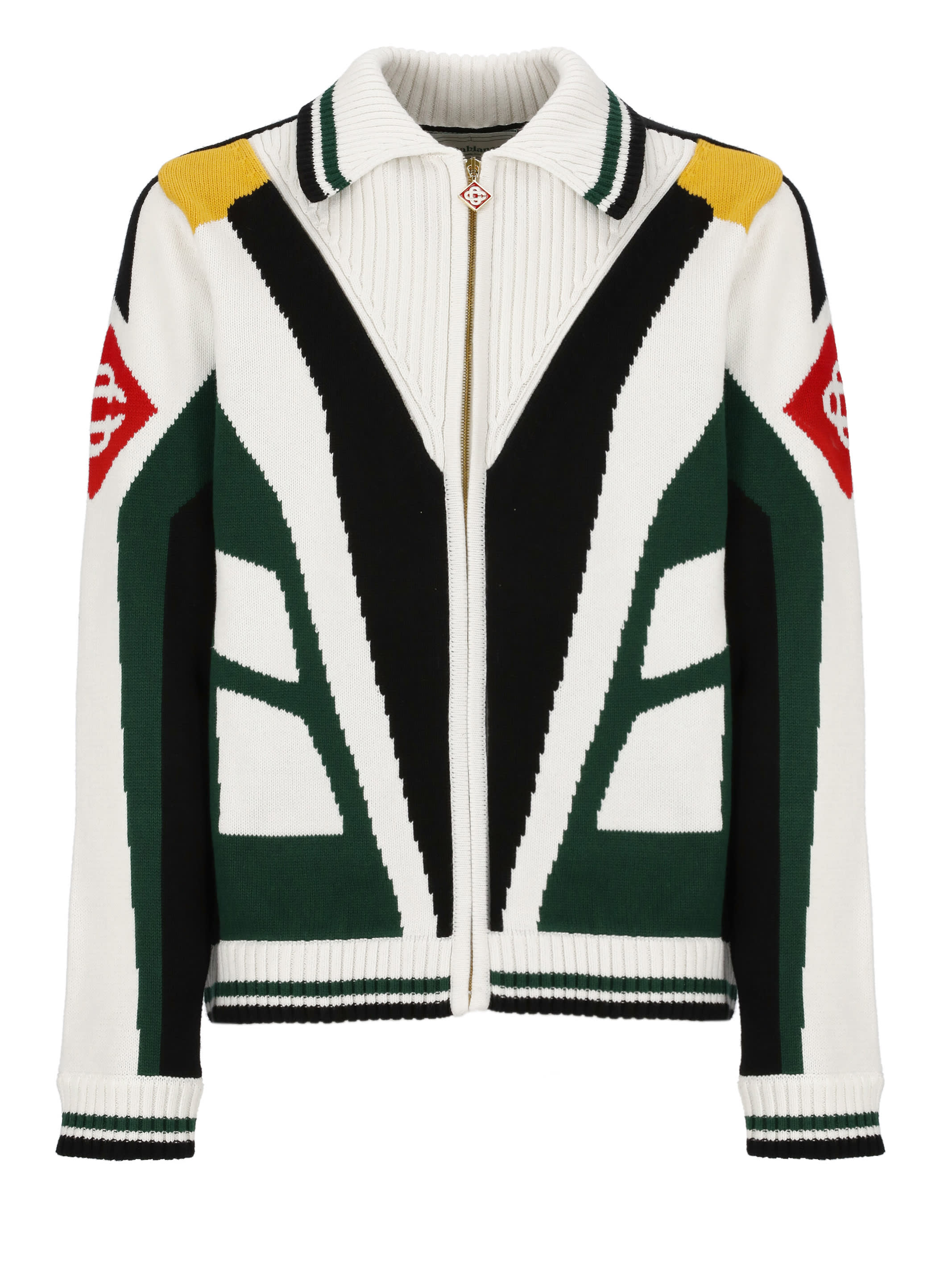 Casablanca Zip-up Cardigan | italist