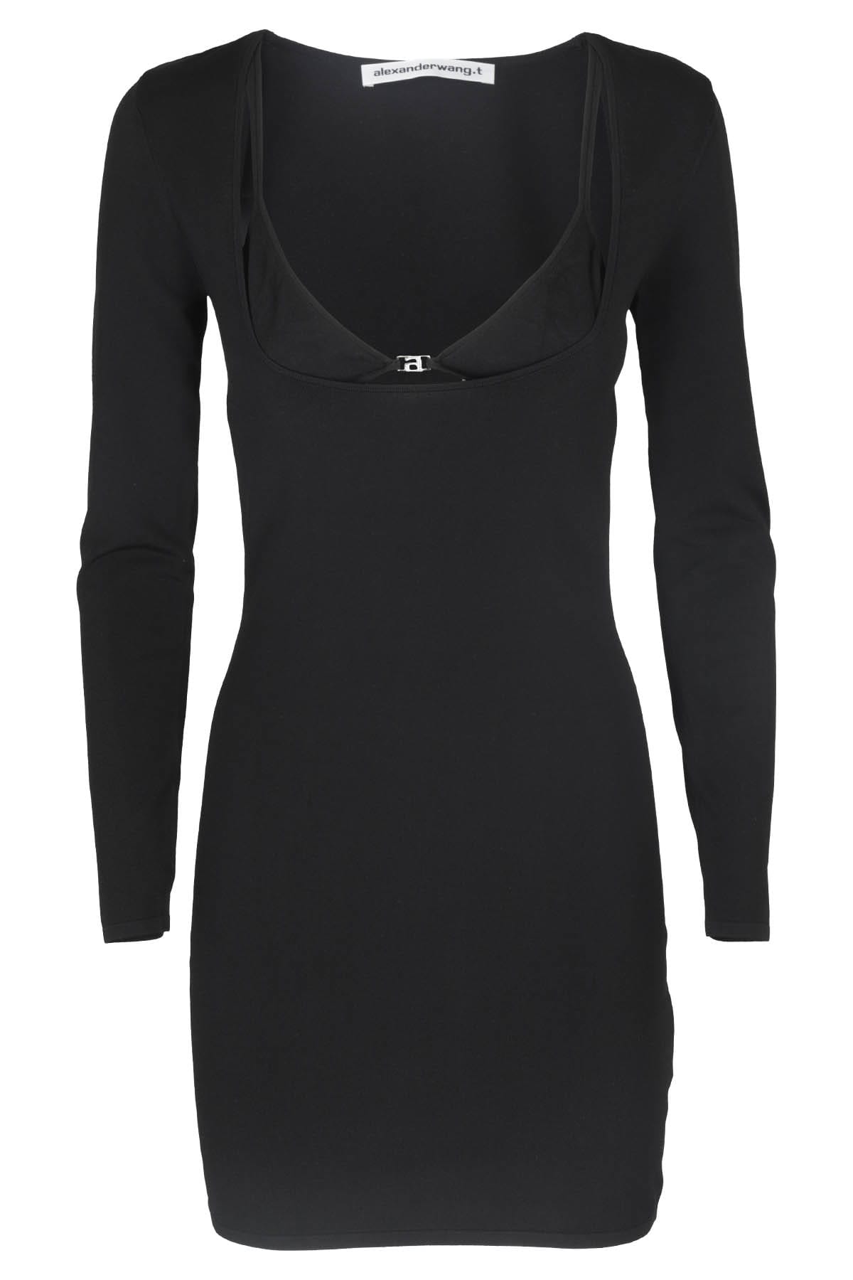 Alexander wang ruched 2024 bodycon hybrid dress