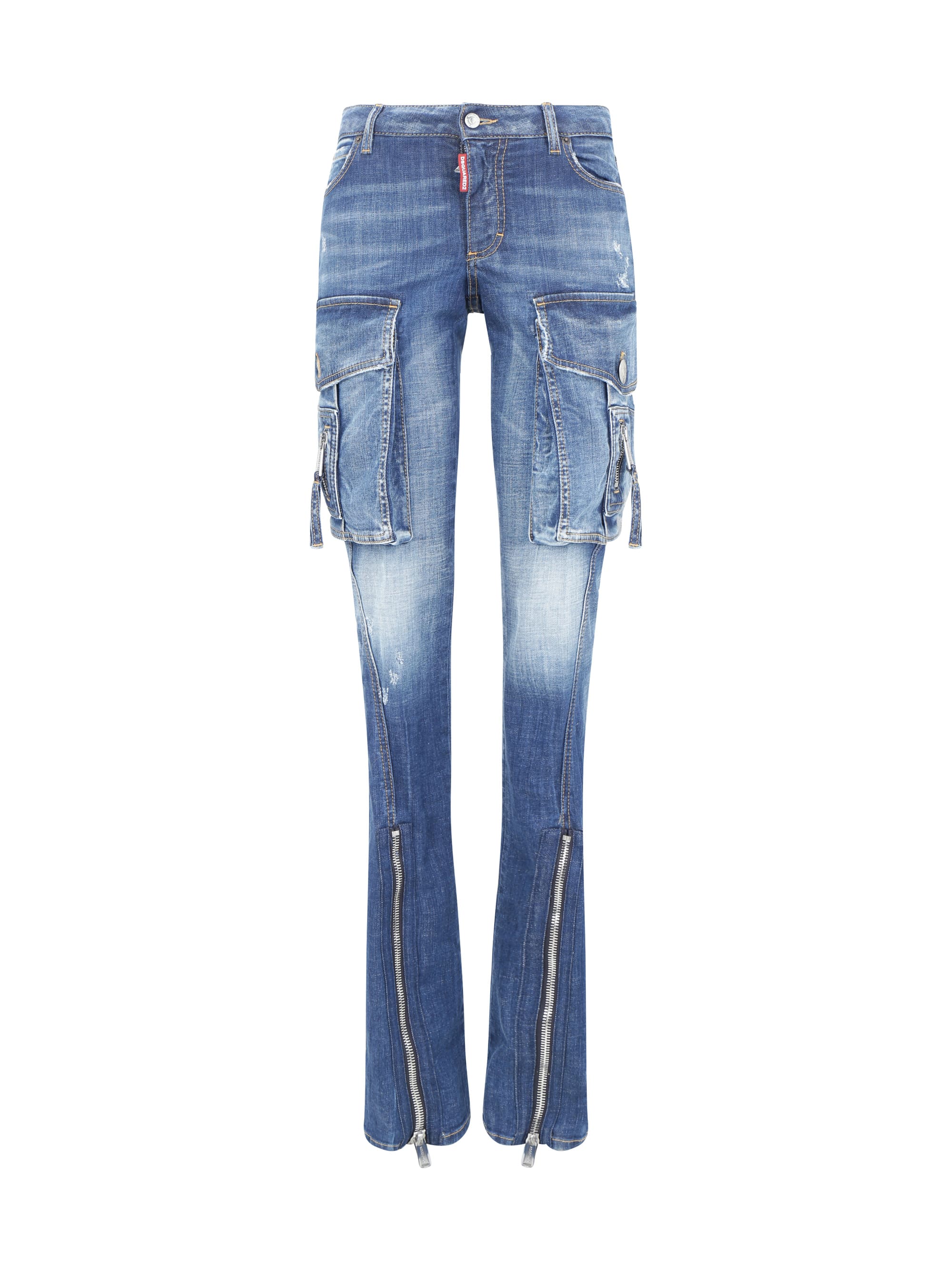 Dsquared2 sales jeans zip