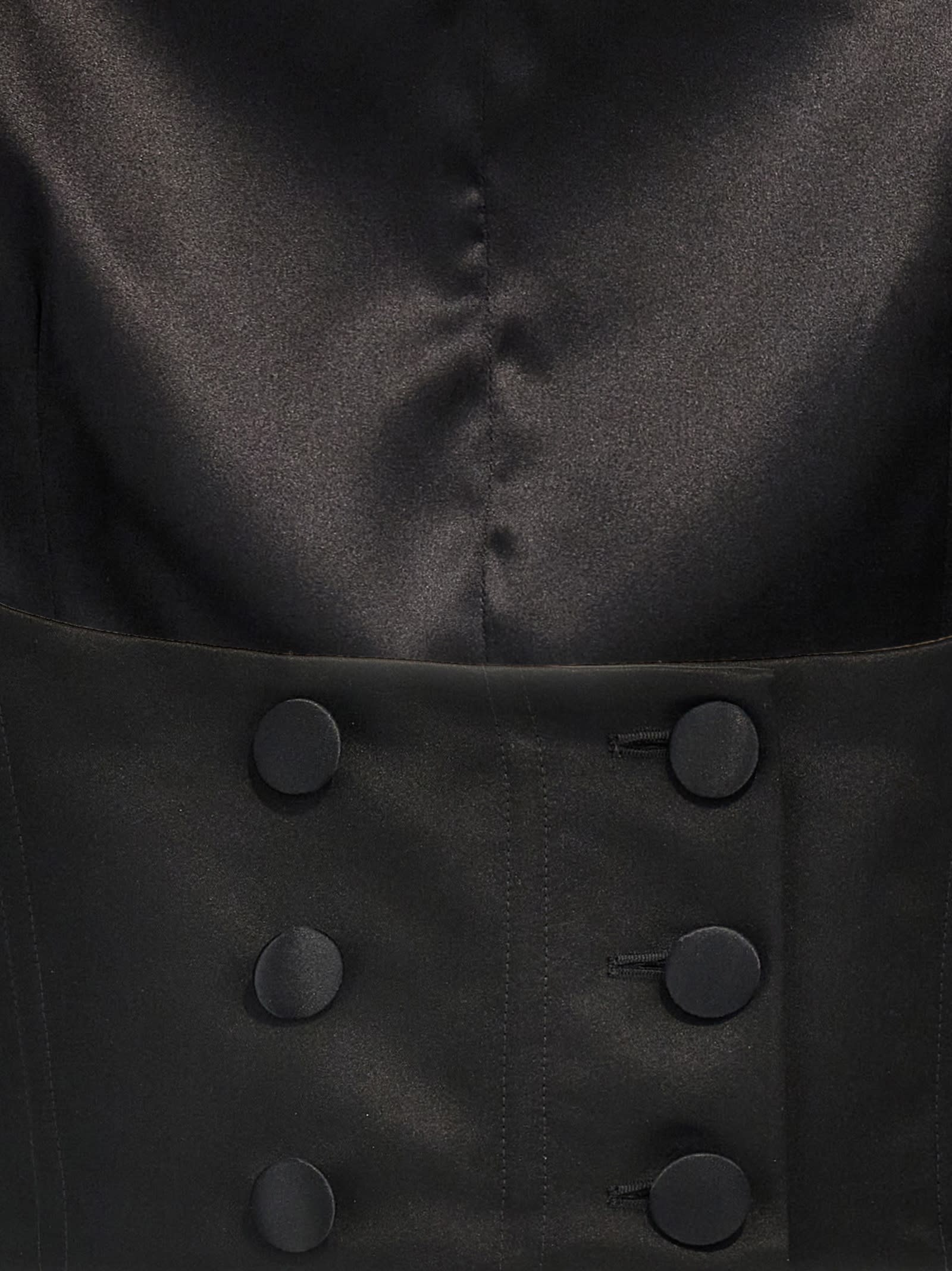 【関税&送料込】Dolce & Gabbana Double-Breasted Tuxedo Vest UIxG8oEVnZFua7ZJzah-