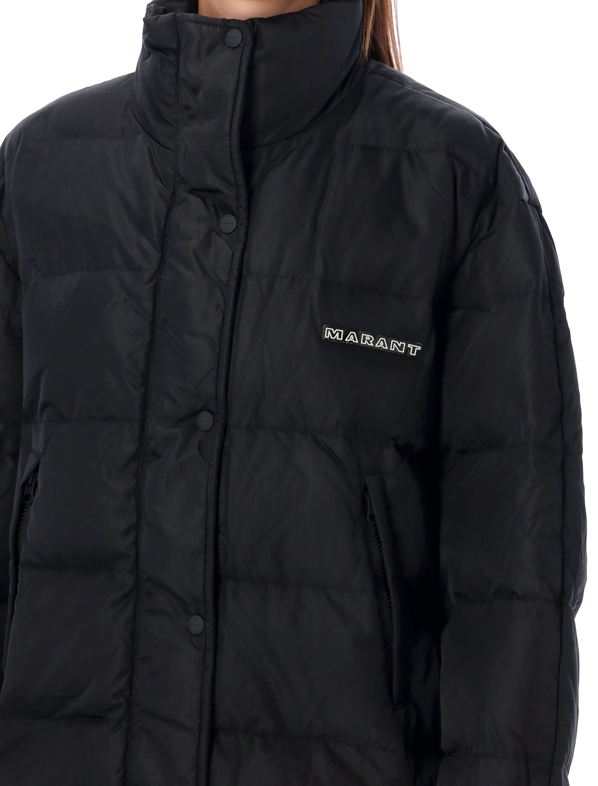 ダウンジャケット・コート Isabel Marant Belize Padding Black MA0254FAB3C01E01BK MA0254 Marant Etoile Belize puffer coat Isabel Marant Etoile