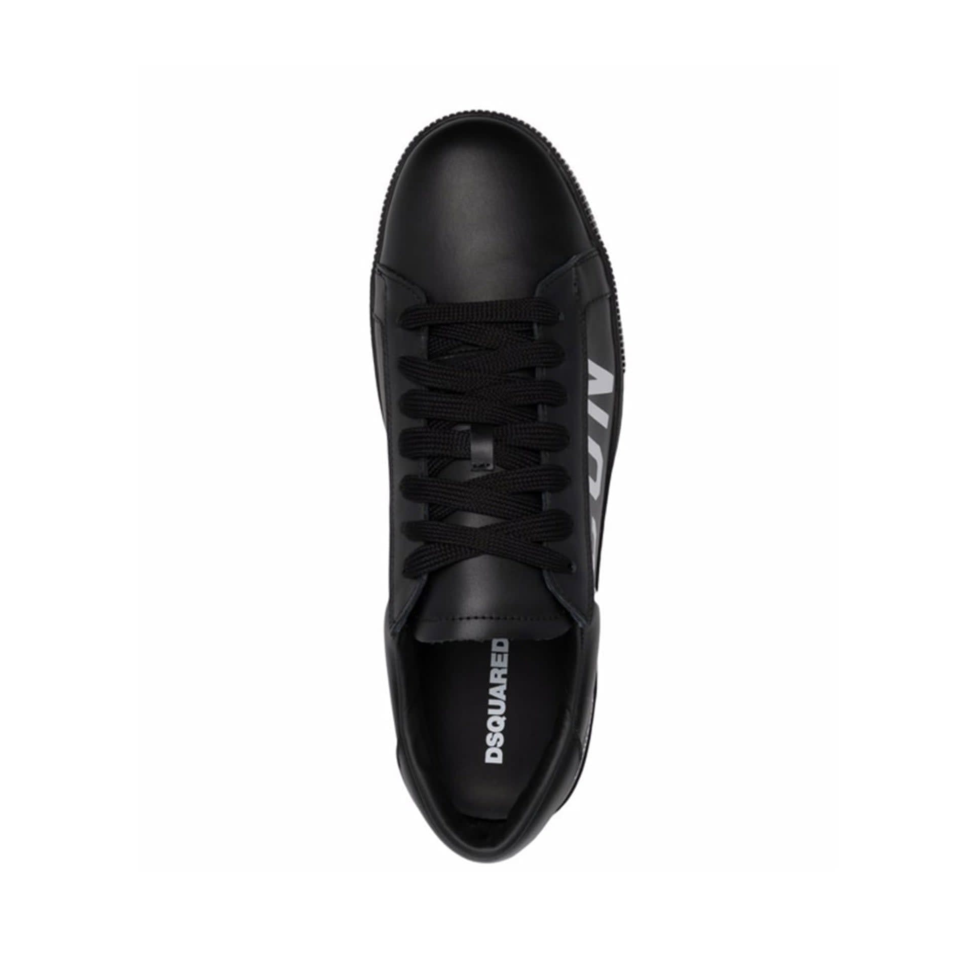 Dsquared2 Cassetta Leather Sneakers | italist
