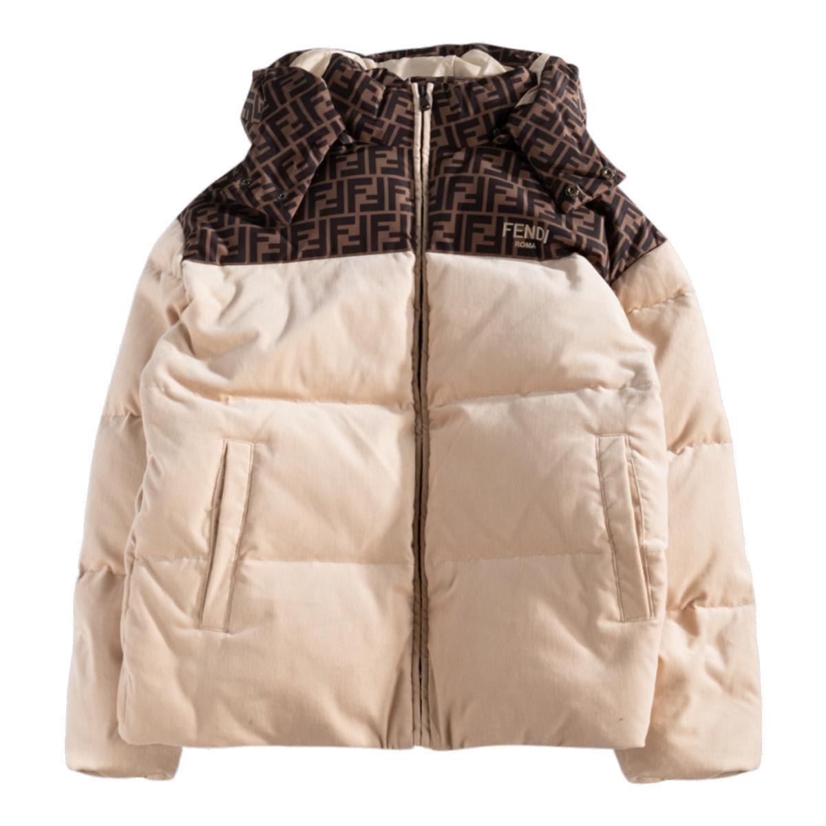 Fendi Logo Printed Hooded Jacket | italist