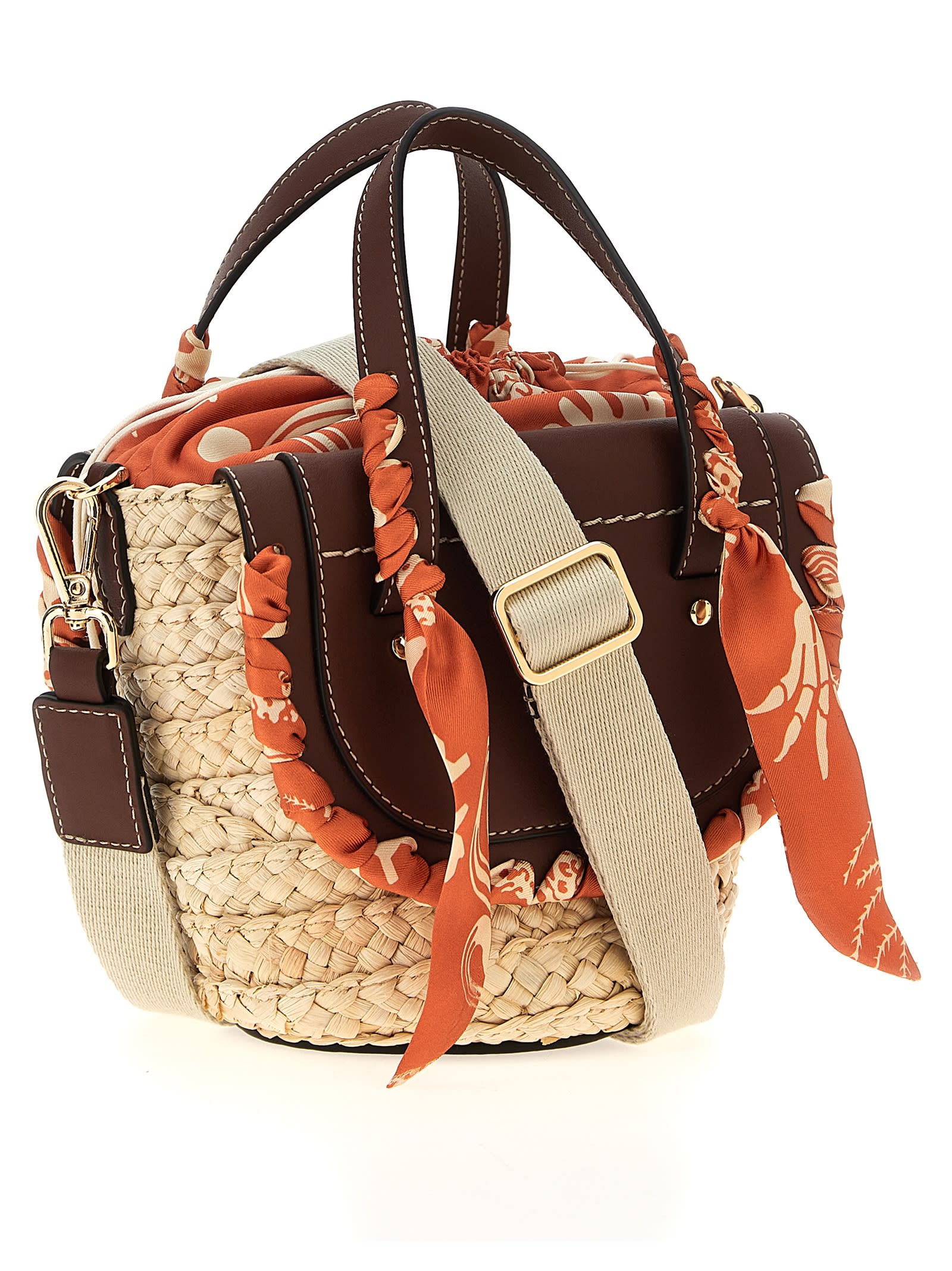 ハンドバッグ CUBA LAB Cuba Lab 'Habanera Silk- Orangerie' handbag Cuba Lab 'habanera Silk- Orangerie' Handbag | italist