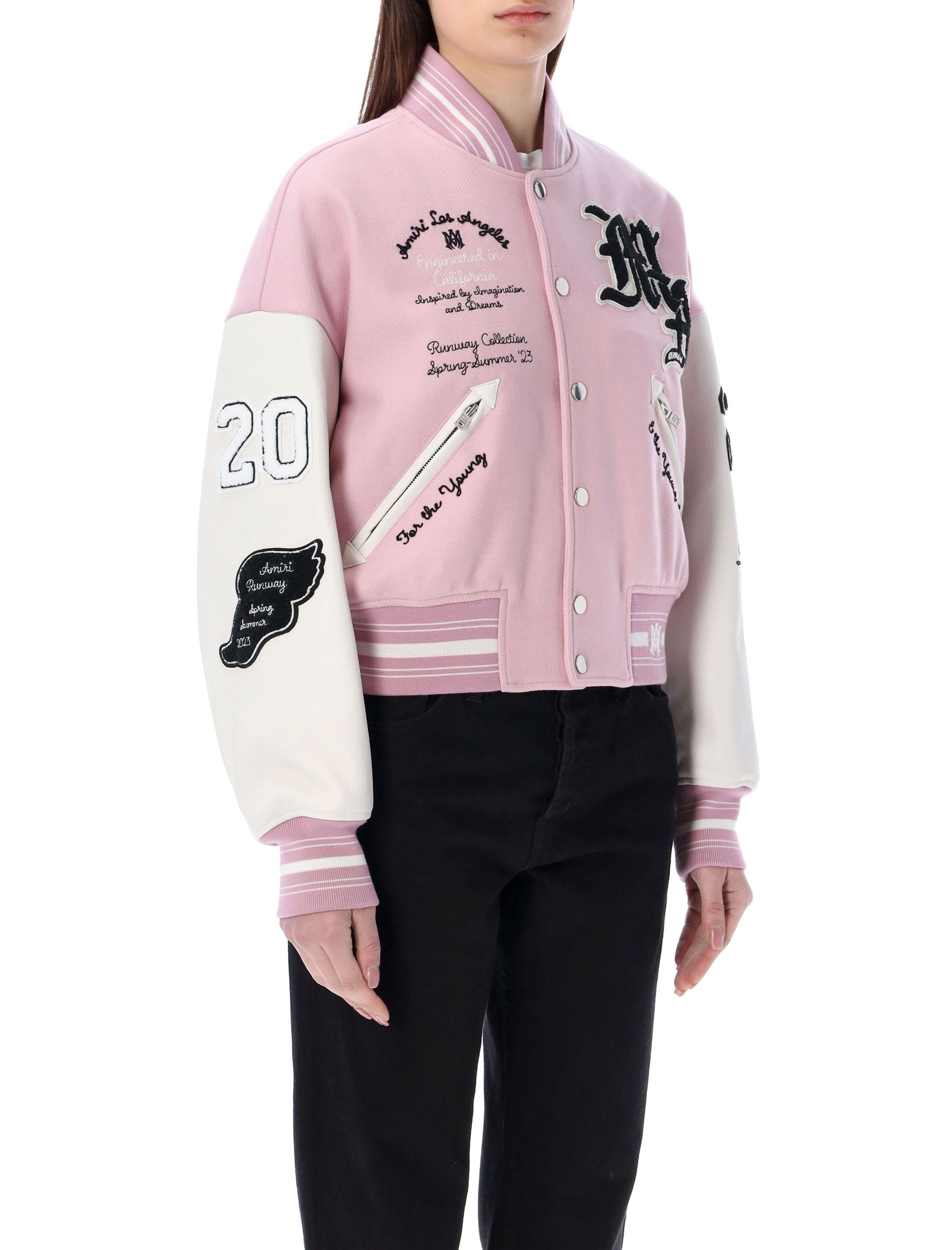 AMIRI Oversized Varsity Jacket | italist