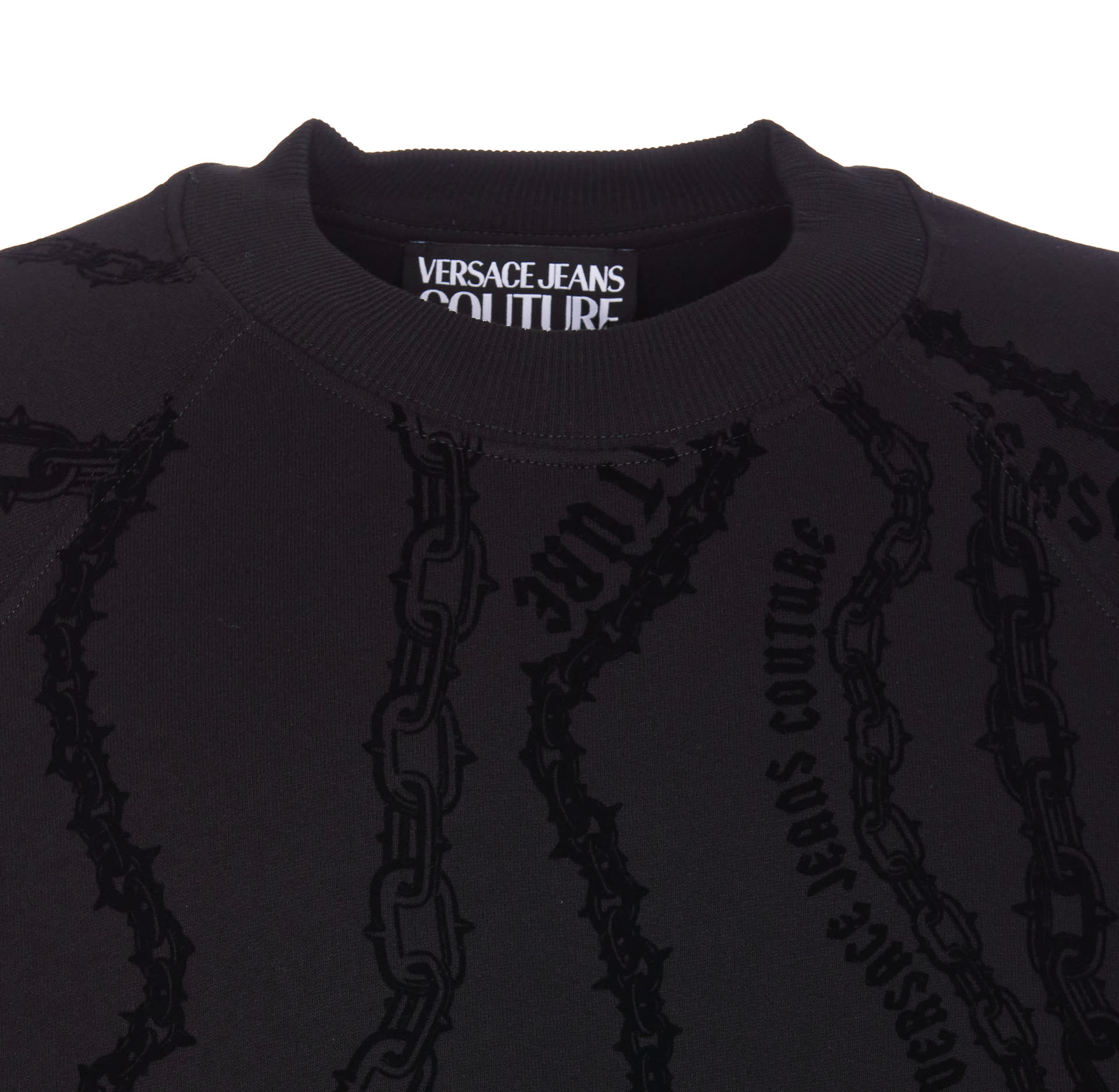 Versace Jeans Couture Stripes Relaxed Fit Sweatshirt