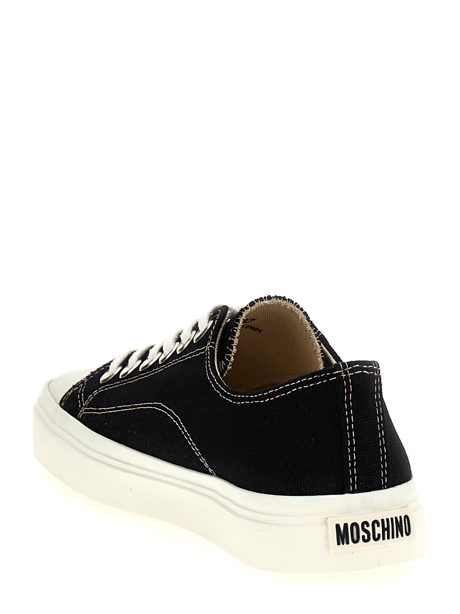 スニーカー Moschino SS25 Canvas sneakers (MA15053G1MMW0 00A) Moschino Canvas Sneakers | italist