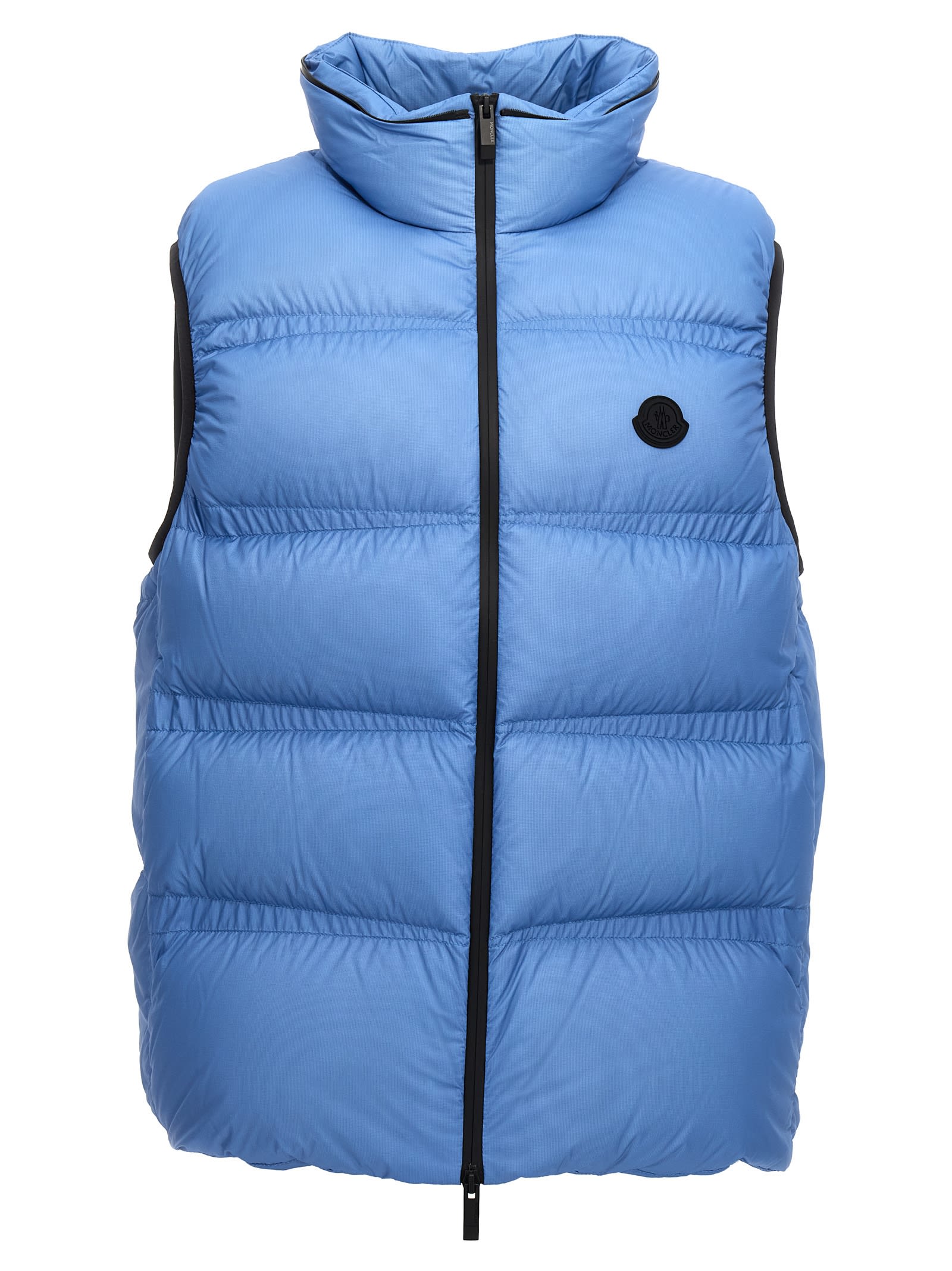 Moncler LAUSEN VEST サイズ2 Moncler: Black Lausen Down Vest | SSENSE