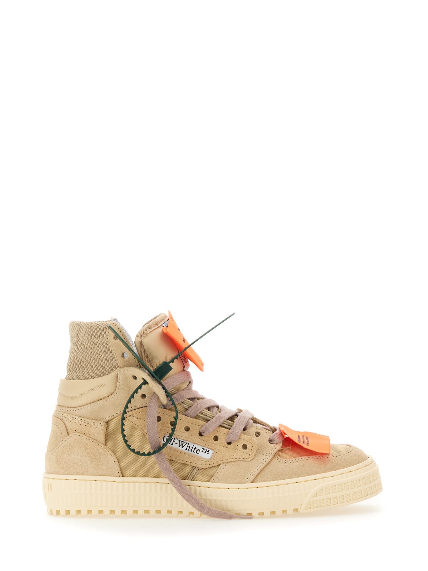 Off-White Multicolor Leather And Fabric Off-Court 3.0 High Top