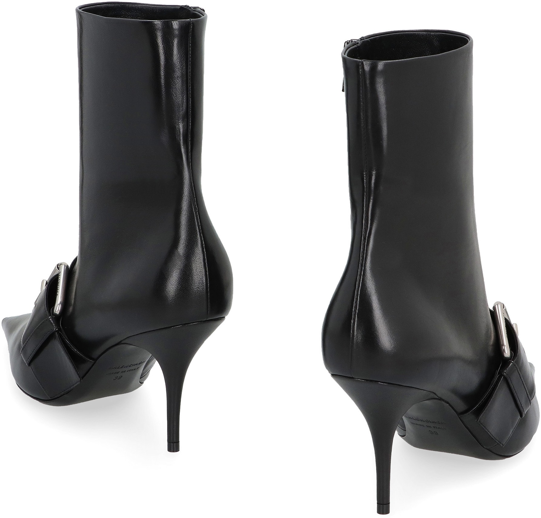 【関税込み】BALENCIAGA \"Knife 80\" ankle boots Balenciaga Knife 80 leather ankle boots Balenciaga
