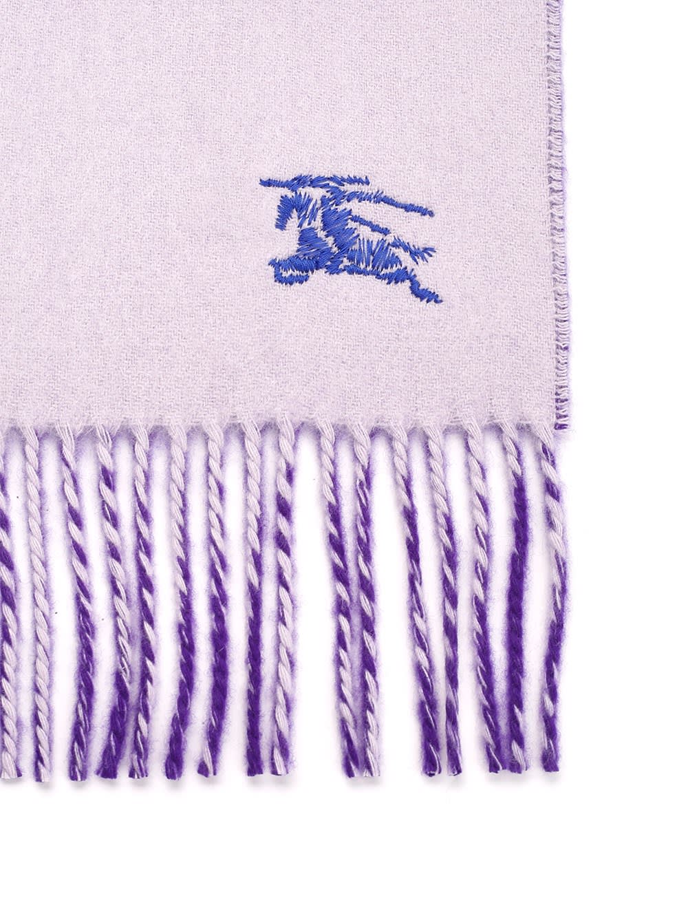 Burberry Purple Cashmere Scarf | italist