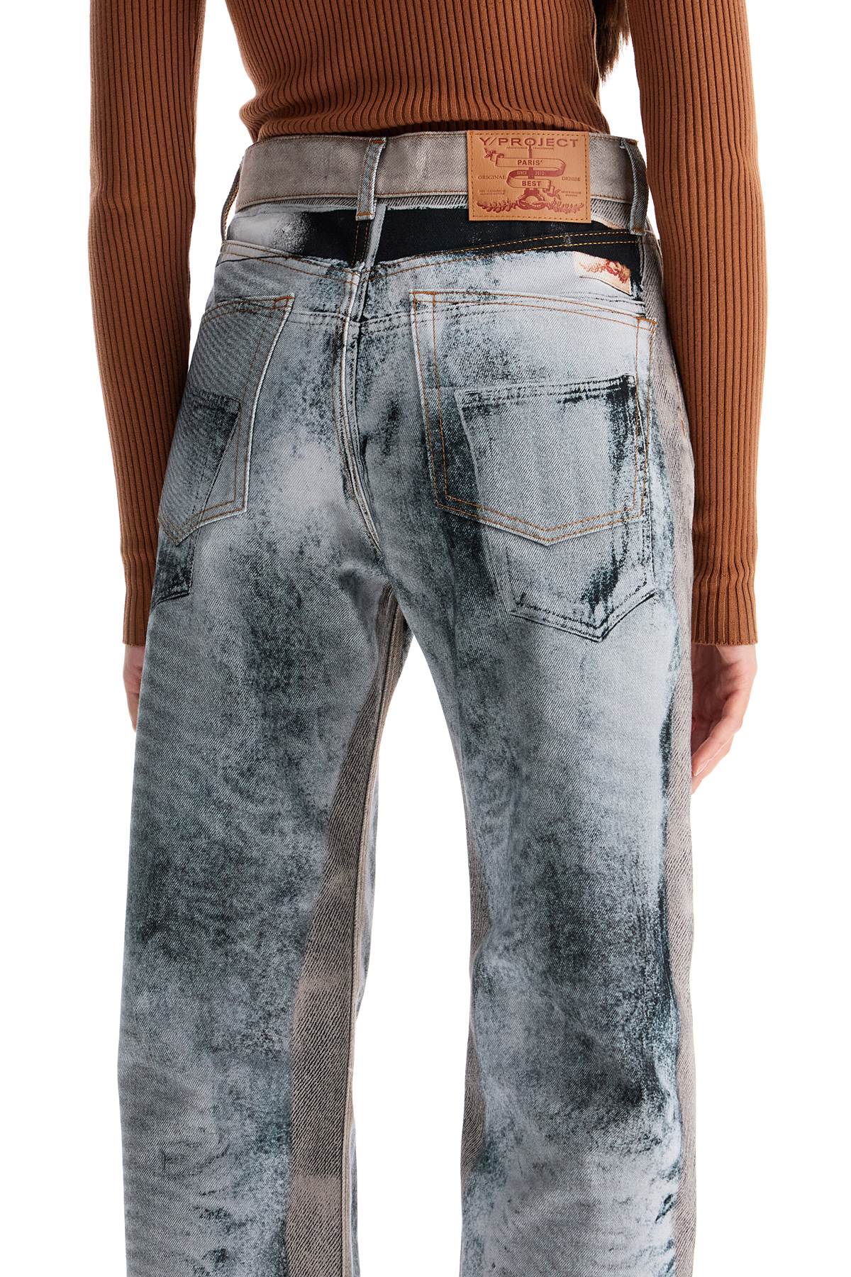 パンツ PROJECT/ GR TROMPE-L'IL DENIM PANTS PROJECT G/R - TROMPE-L'ŒIL DENIM PANTS | HBX - Globally